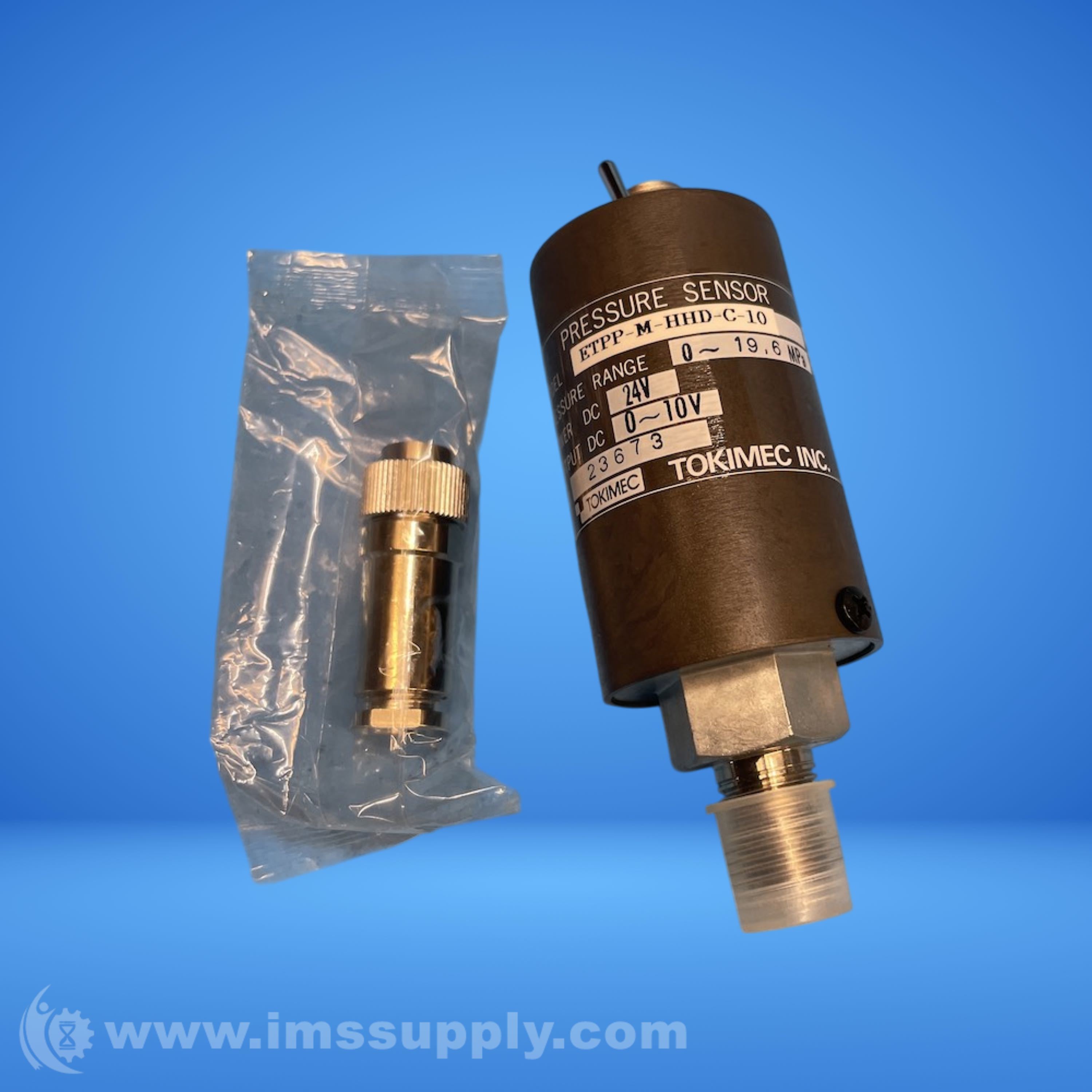 TOKIMEC ETPP-M-HHD-C-10 Pressure Sensor - IMS Supply