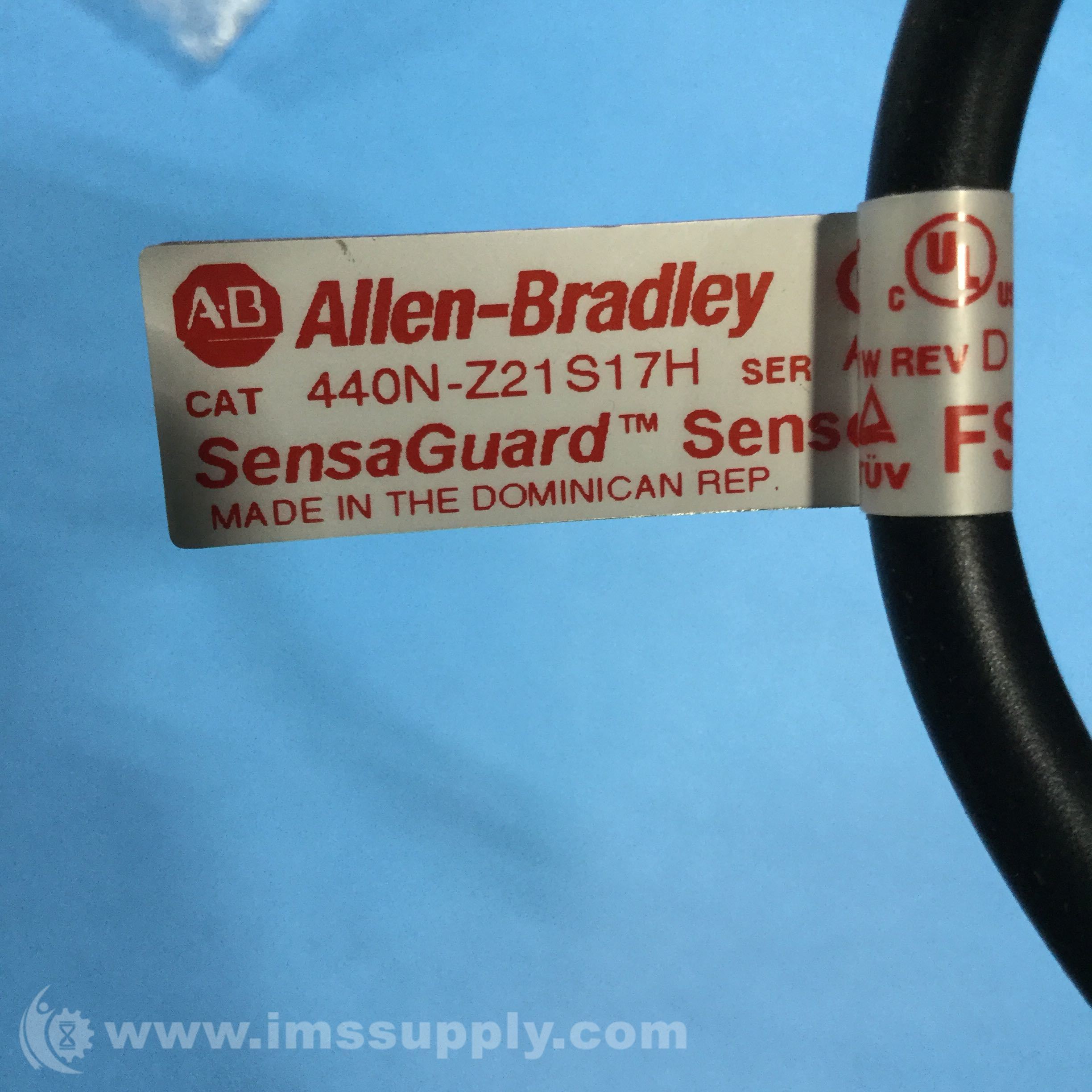 Allen Bradley 440NZ21S17H SensaGuard NonContact Switch IMS Supply