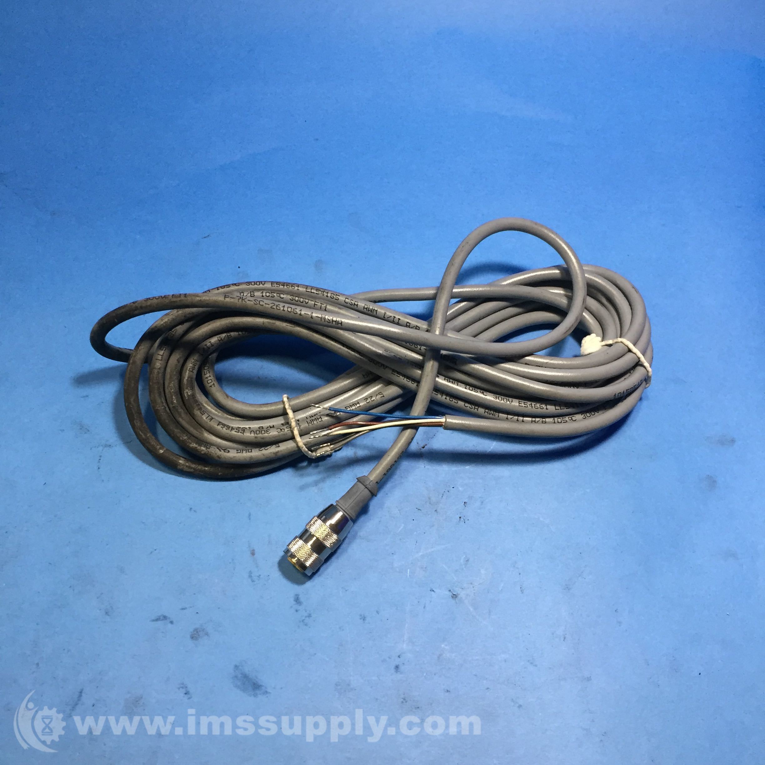 Turck 5-Pin Cable Assembly 10150543 P-7K-SC-261061-1-MSHA *FREE SHIPPING* 