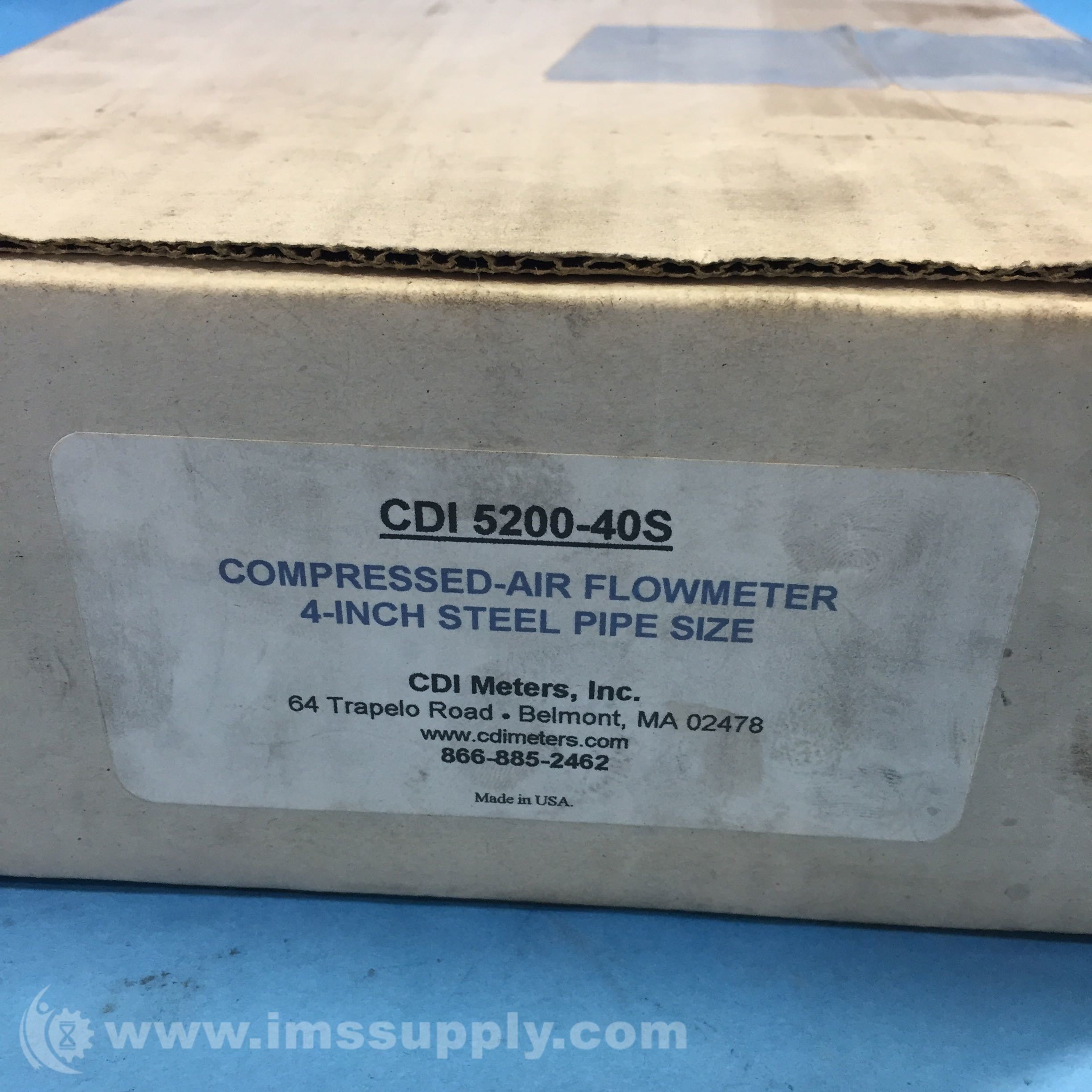 CDI Meters CDI 520040S Compressed Air Flow Meter IMS Supply