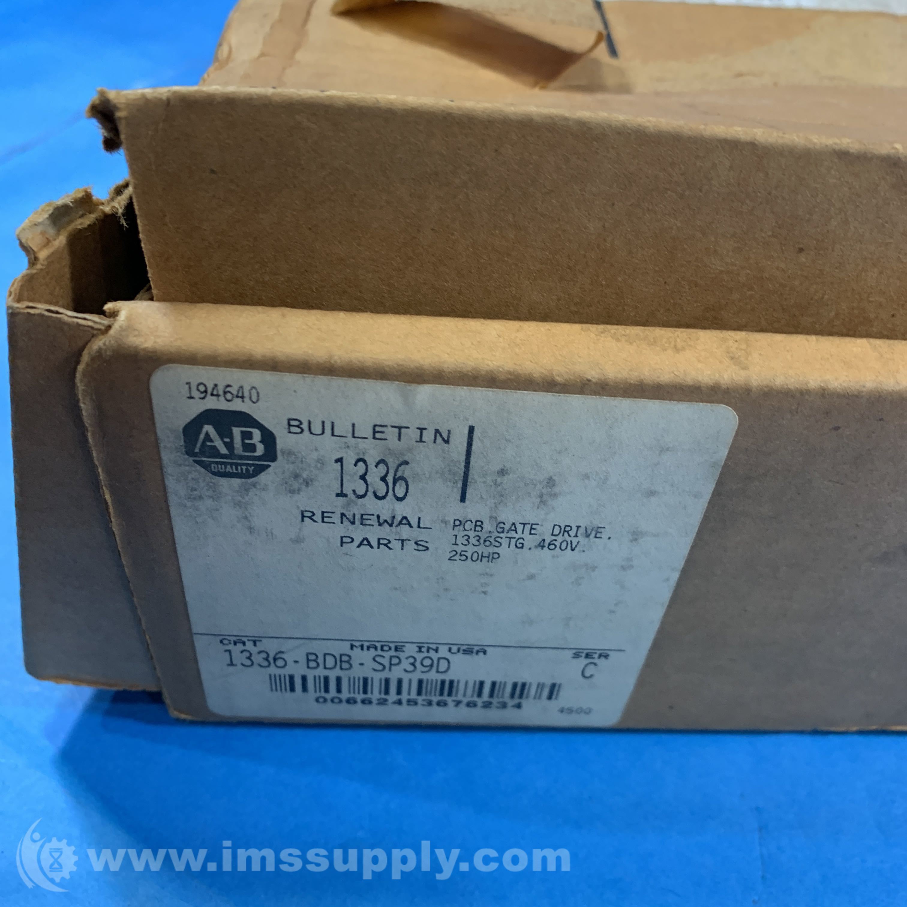Allen Bradley 1336-BDB-SP39D Series C PCB Gate Drive Board - IMS Supply