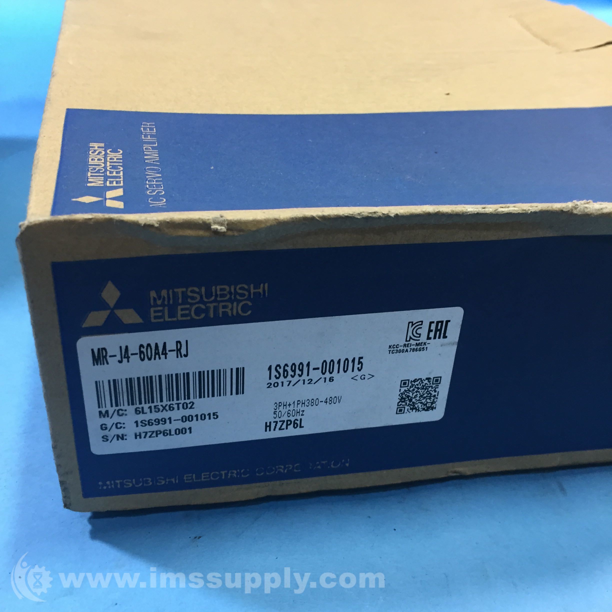 Mitsubishi Electric MR-J4-60A4-RJ Servo Drive - IMS Supply Mitsubishi Electric MR-J4-60A4-RJ Servo Drive - IMS Supply