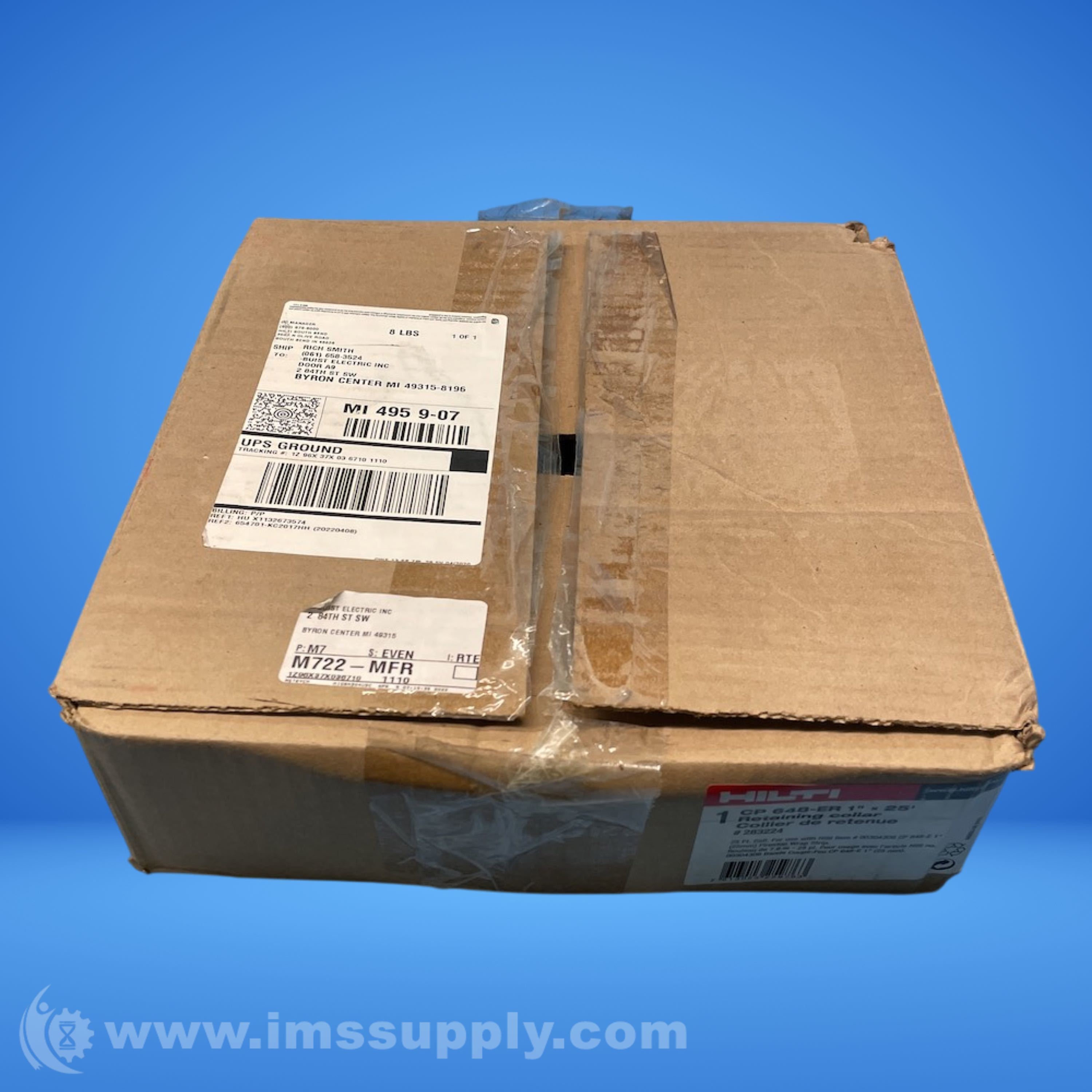 Hilti 283224 Fire Protection Retaining Collar Roll of 25 Feet - IMS Supply