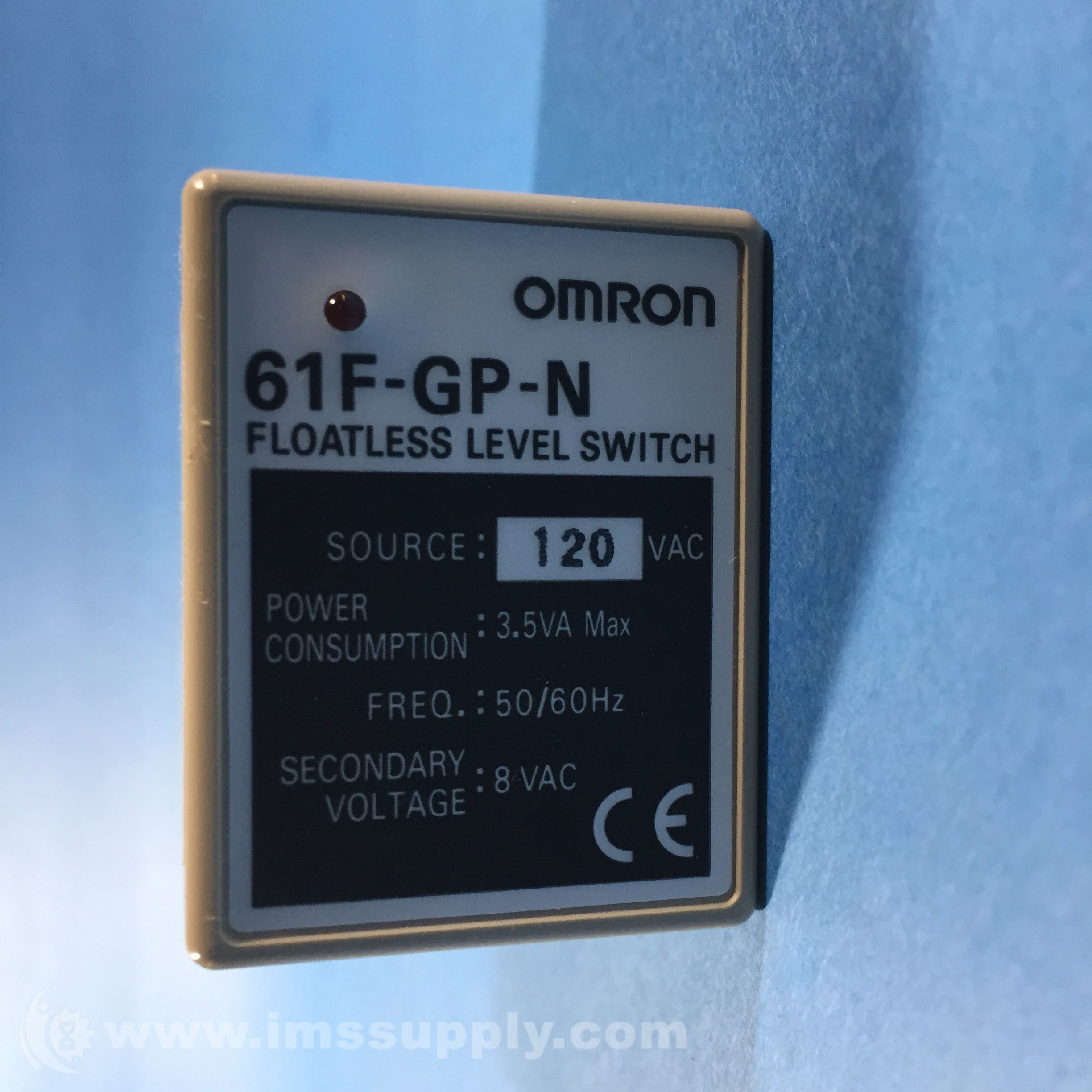 Omron 61F-GP-N Level Switch, 11 Pin Floatless - IMS Supply