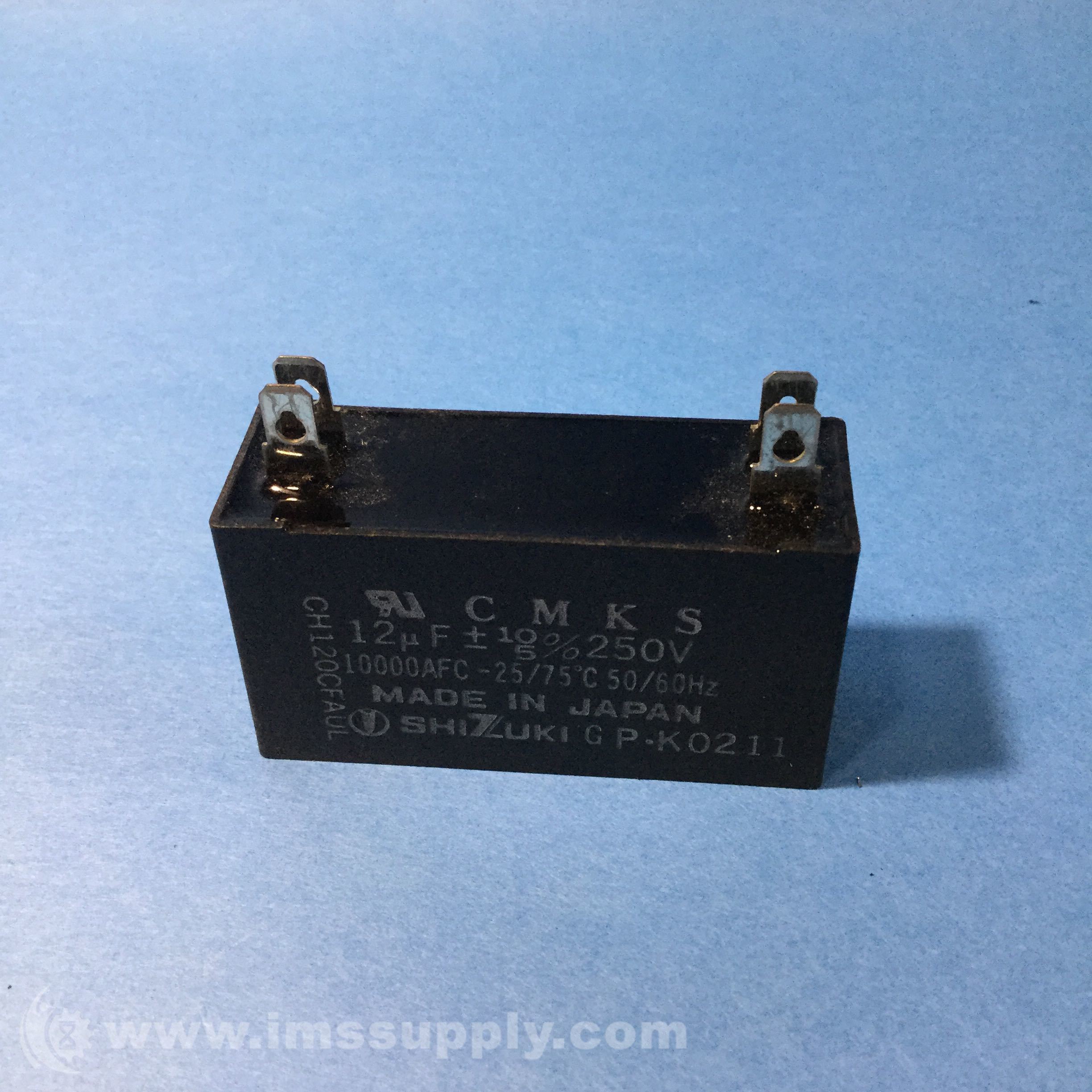 Shizuki Electric CH120CFAUL Electric Capacitor, 12UF 250V