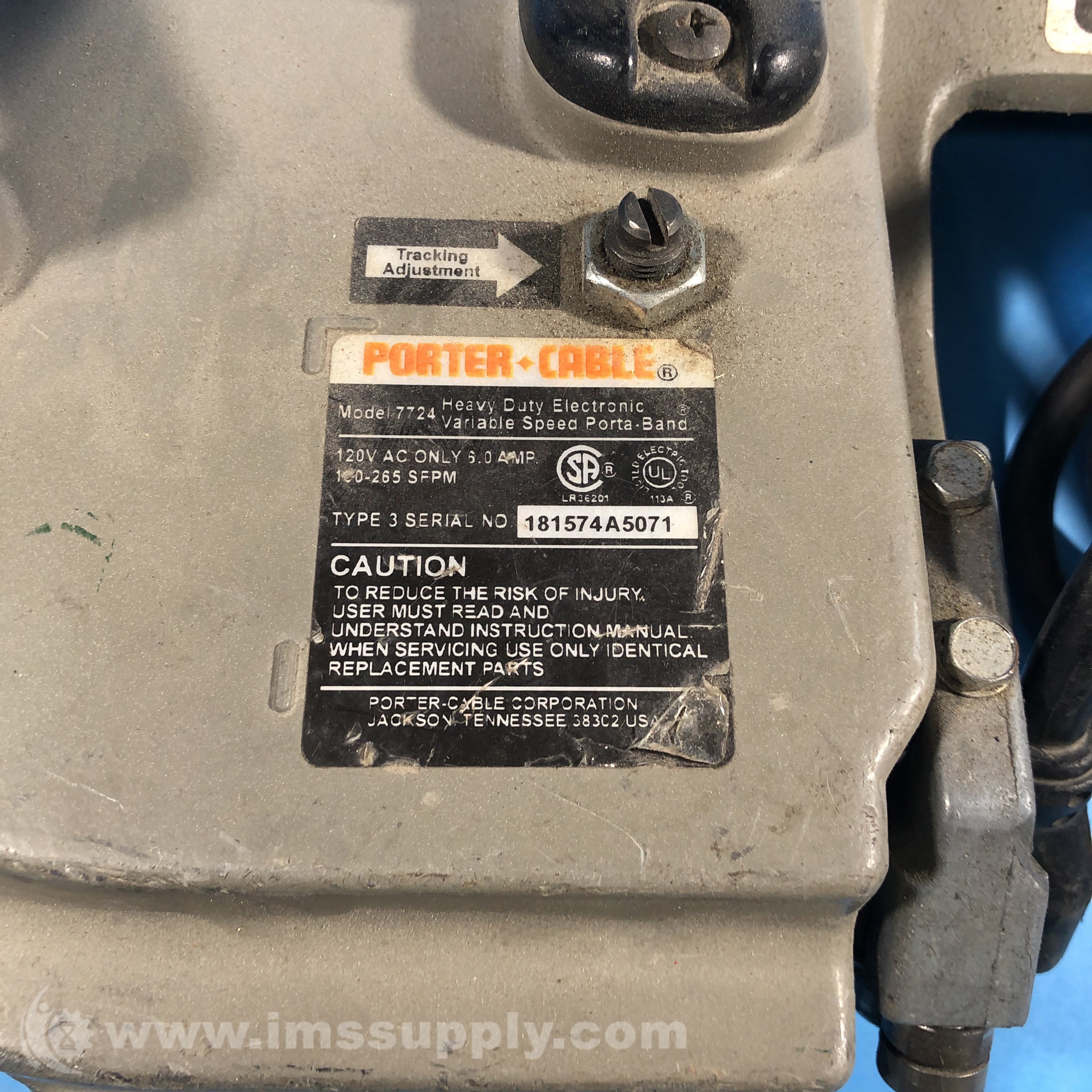 Porter clearance cable 7724
