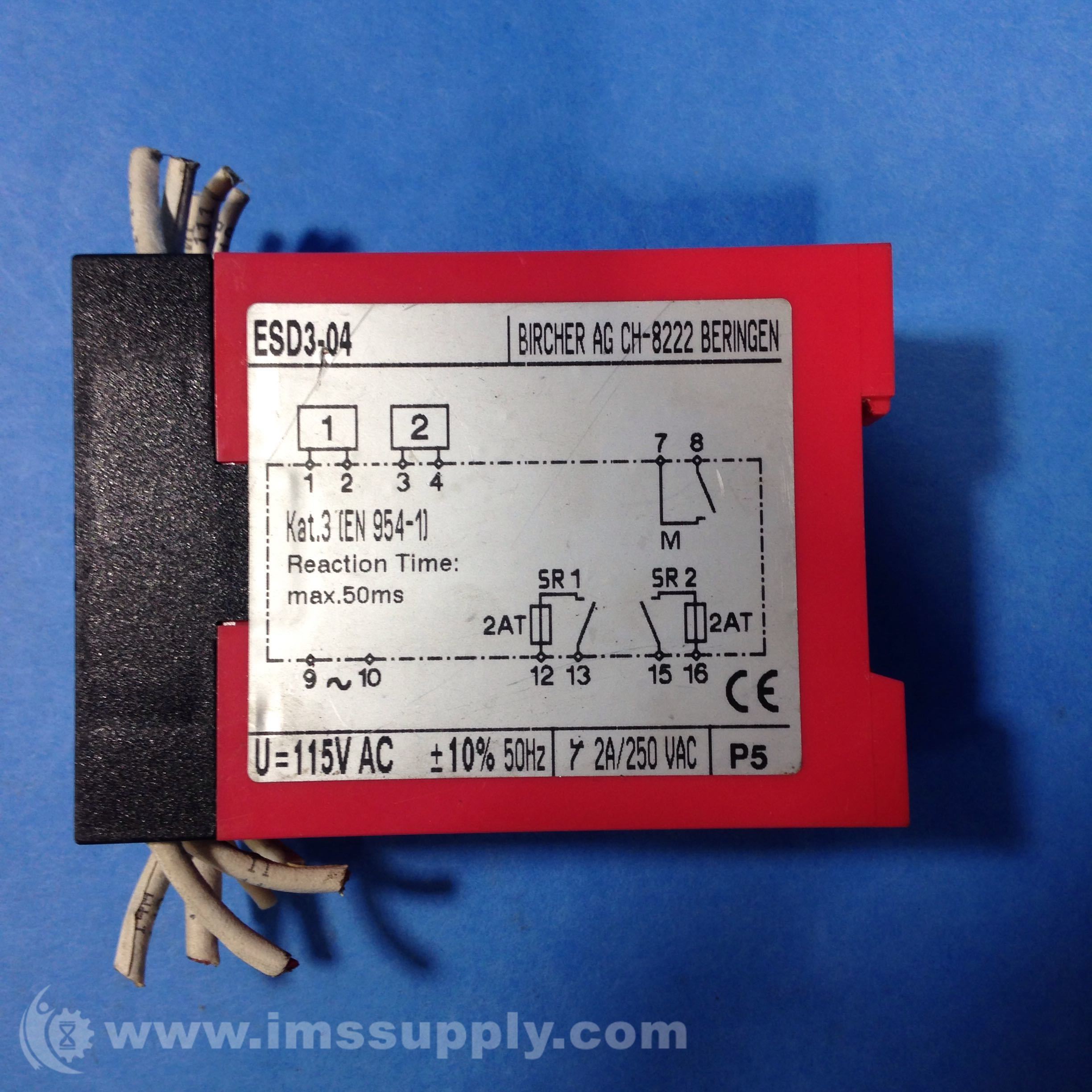 Bircher ESD3-04 Mat Controller W/Auto Reset - IMS Supply