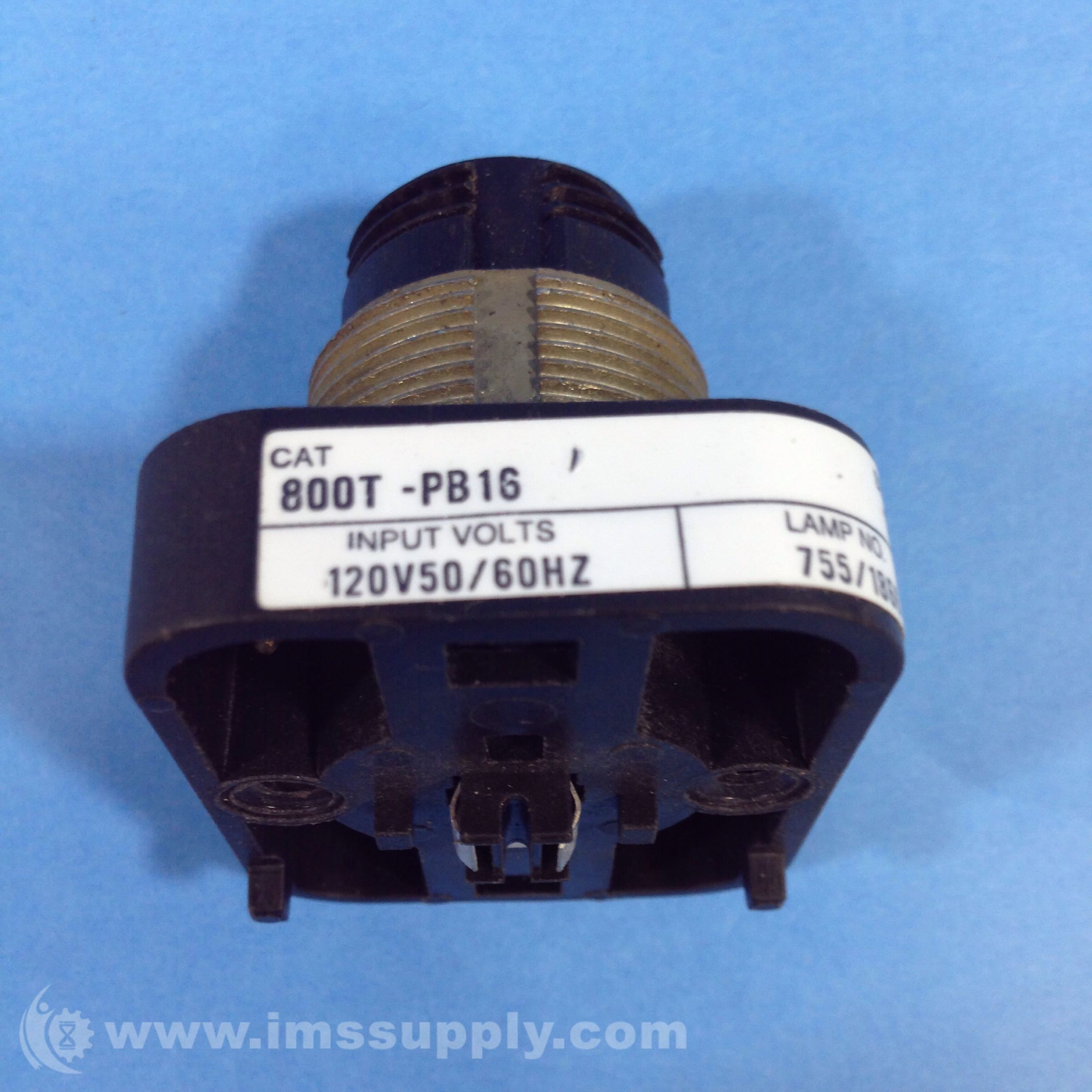 Allen Bradley 800T-PB16 Momentary Pushbutton 120V - IMS Supply