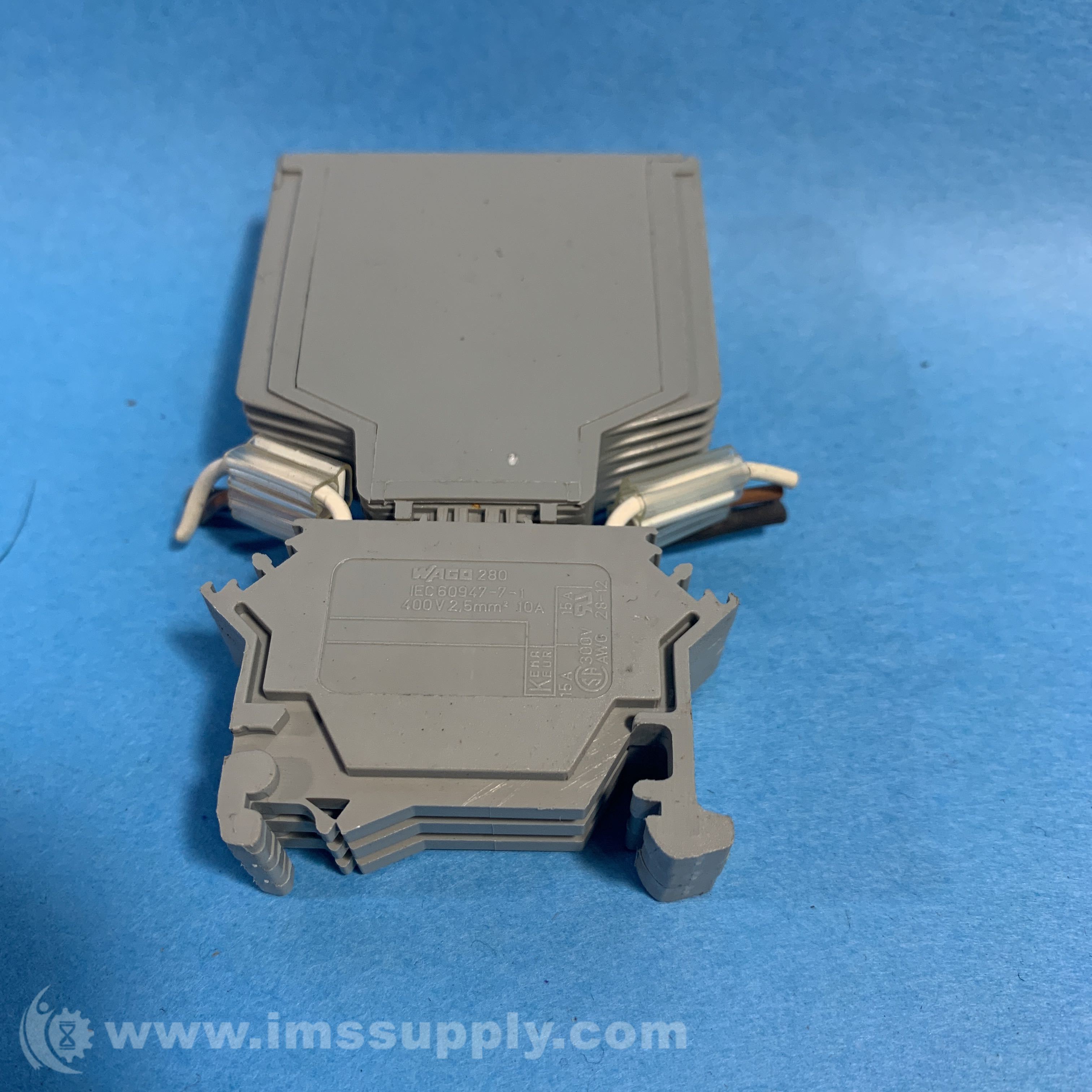 Wago IEC 60947-7-1 Terminal Block 800V 4mm - IMS Supply