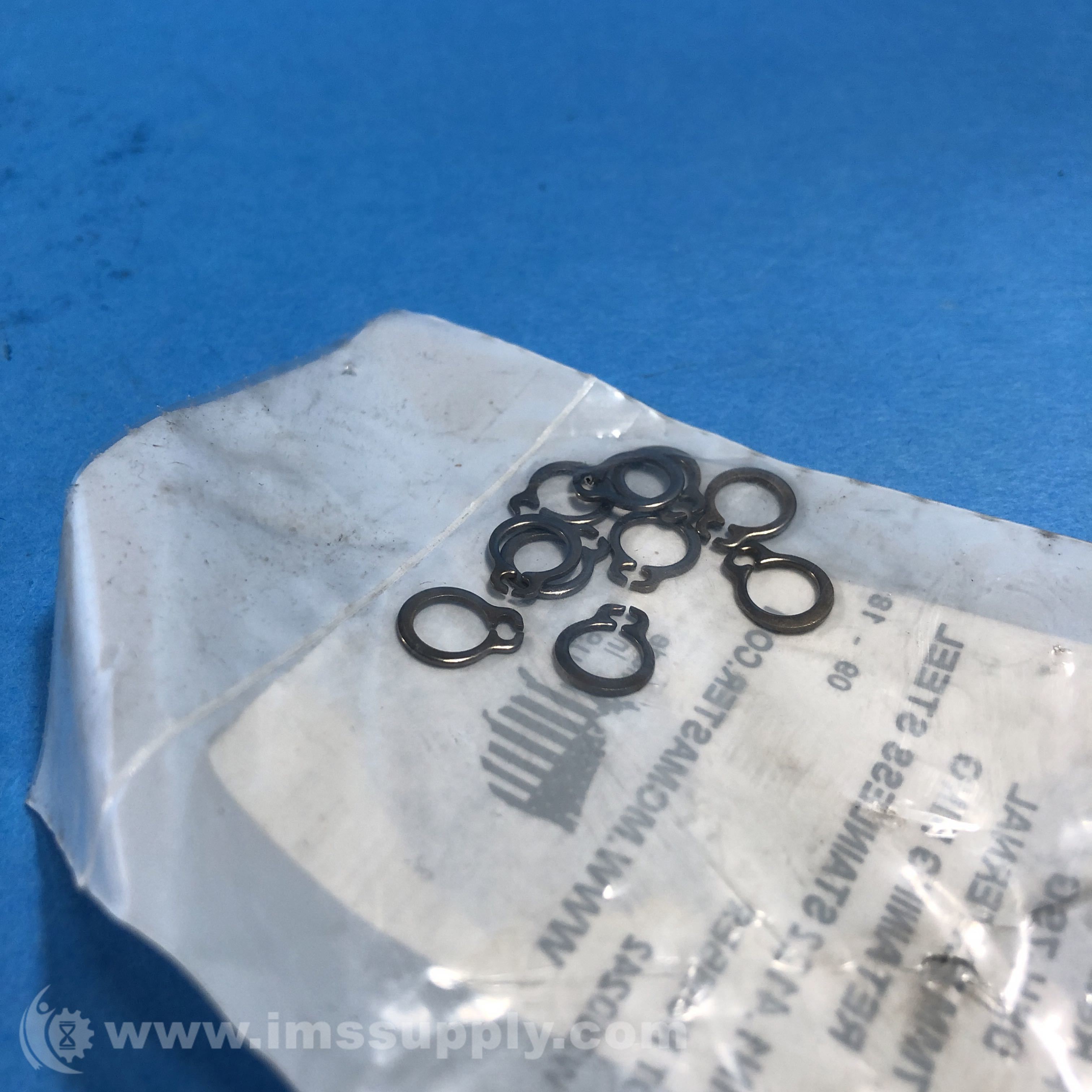 McMasterCarr DSH7SG Snap Ring Bag of 10 IMS Supply
