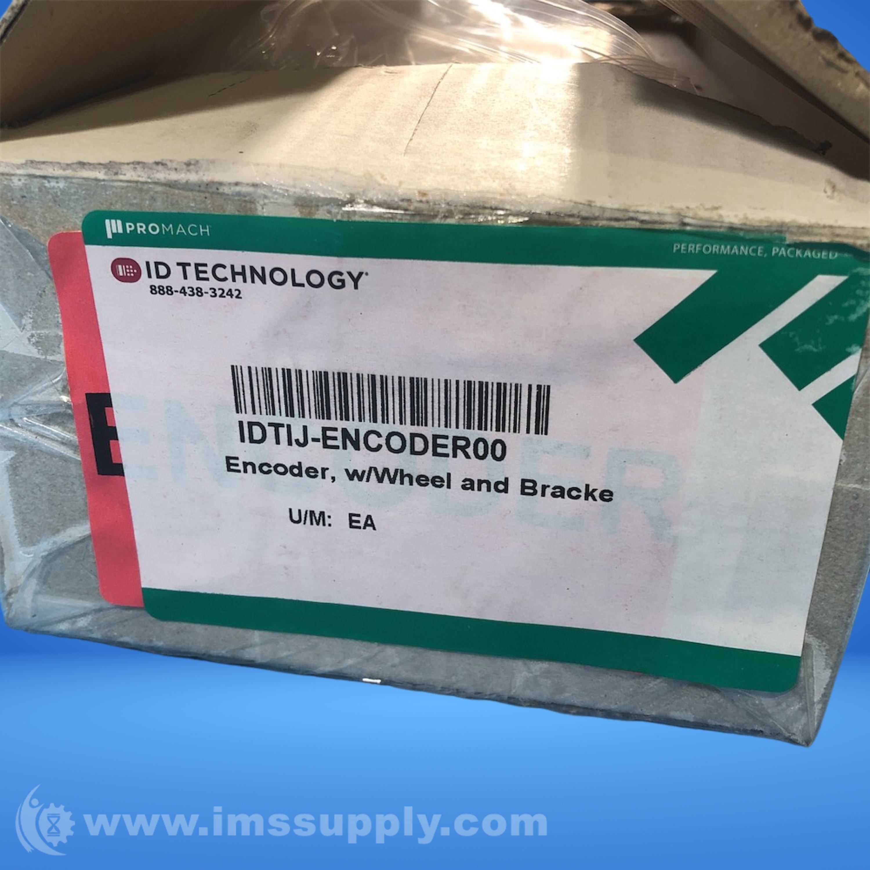 Id Tech IDTIJ-ENCODER00 Encoder, w/Wheel and Bracket - IMS Supply