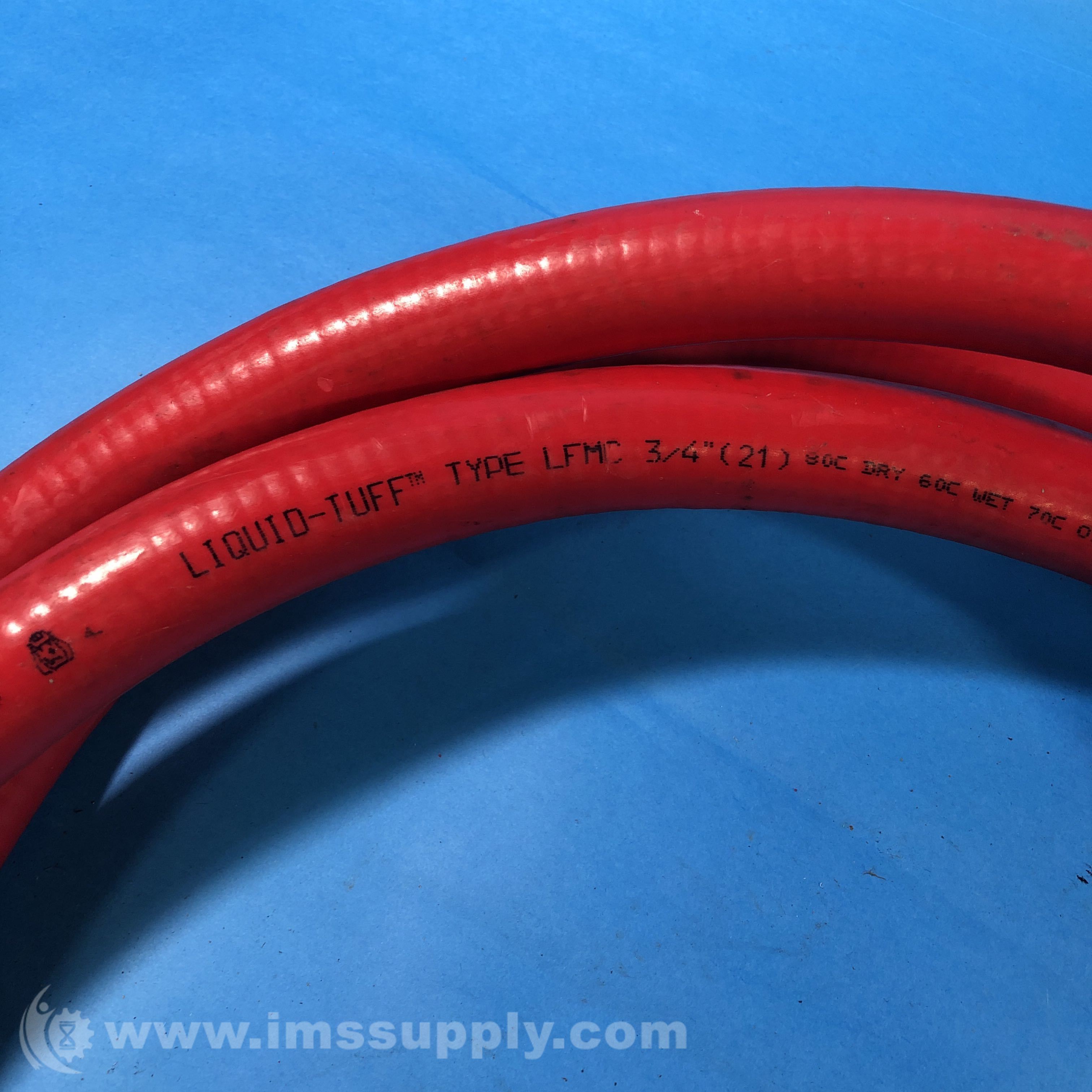 AFC/KAFTech 3/4'' Diameter Liquid Tight Red Conduit IMS Supply
