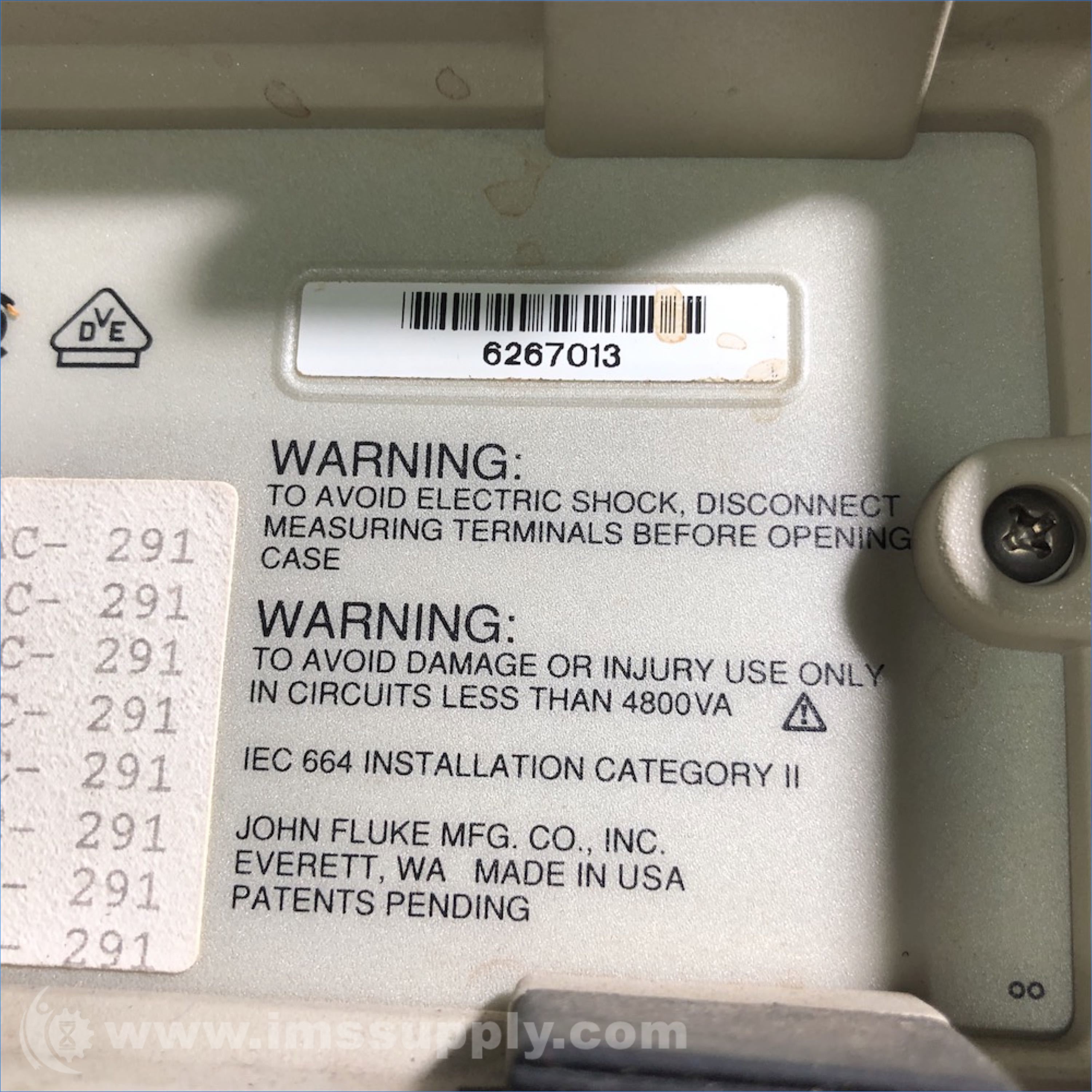 Fluke 45 5.5 Digit Dual Display Multimeter IMS Supply