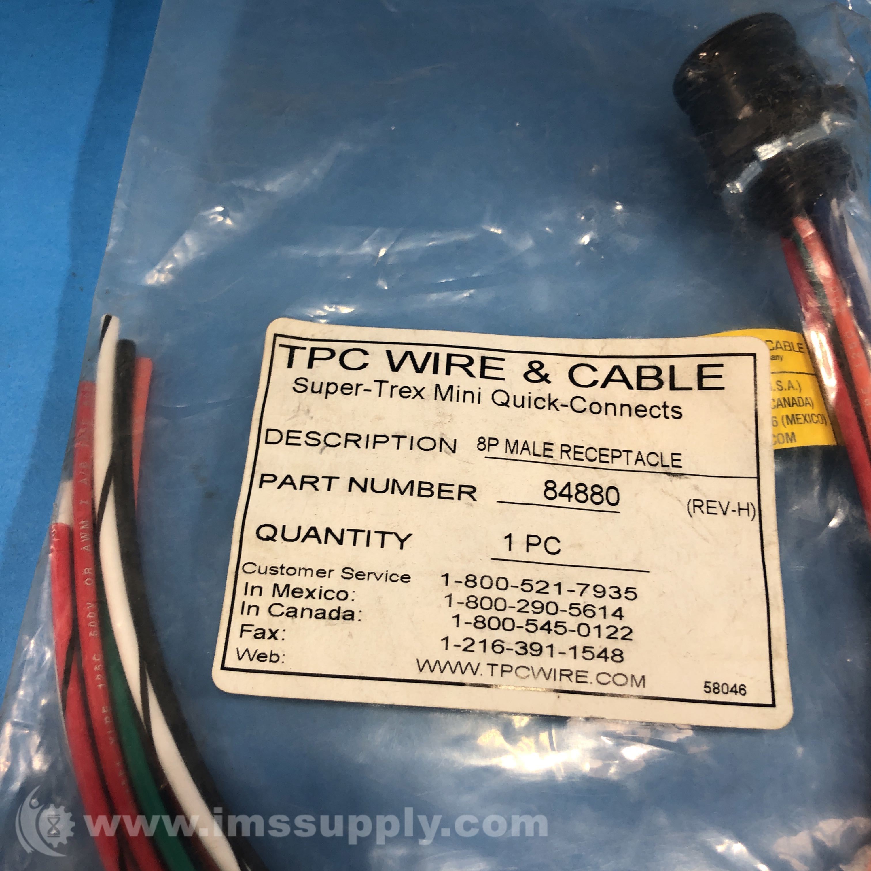 Tpc Wire & Cable 84880 IMS Supply