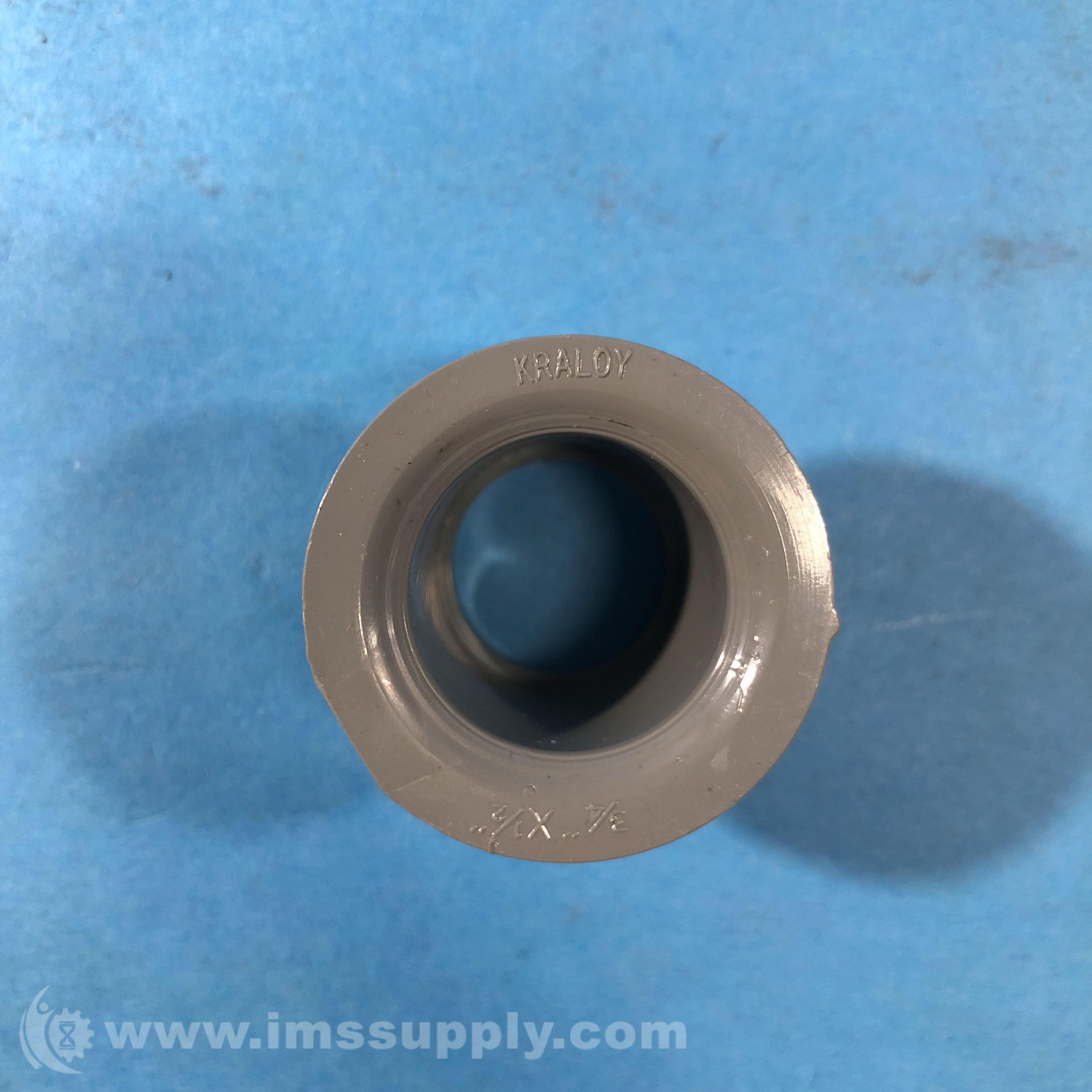 Kraloy MR0705 NonMetallic Reducer Bushing 3/4 x 1/2 in Conduit P IMS