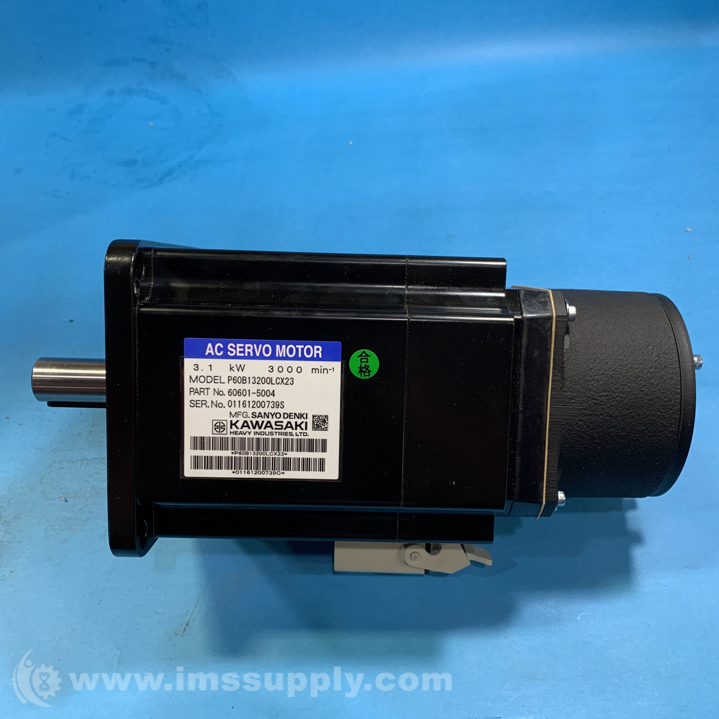 Kawasaki P60B13200LCX23 AC Servo Motor - IMS Supply