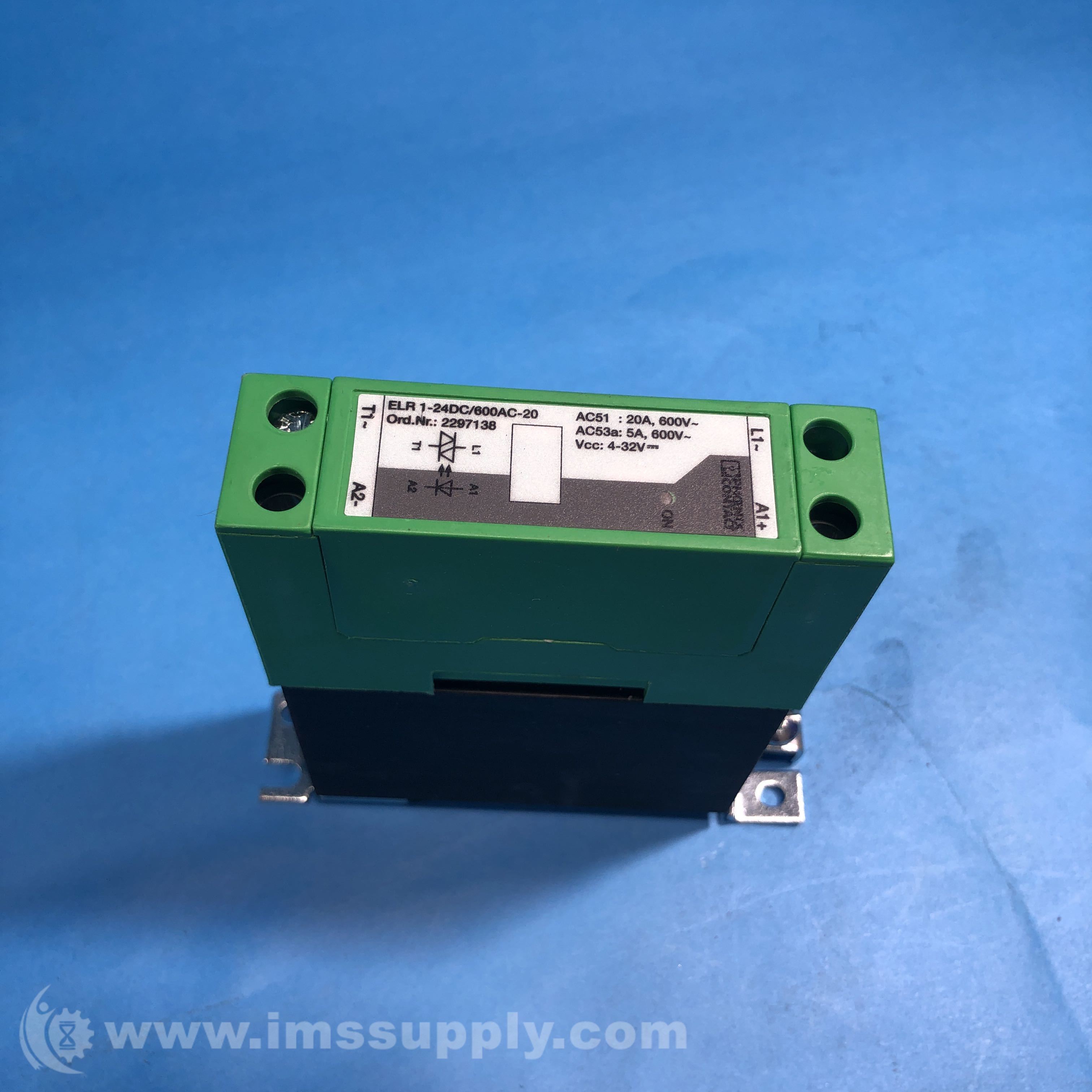 Phoenix Contact ELR 1-24DC/600AC-20 Solid State Contactor - IMS Supply
