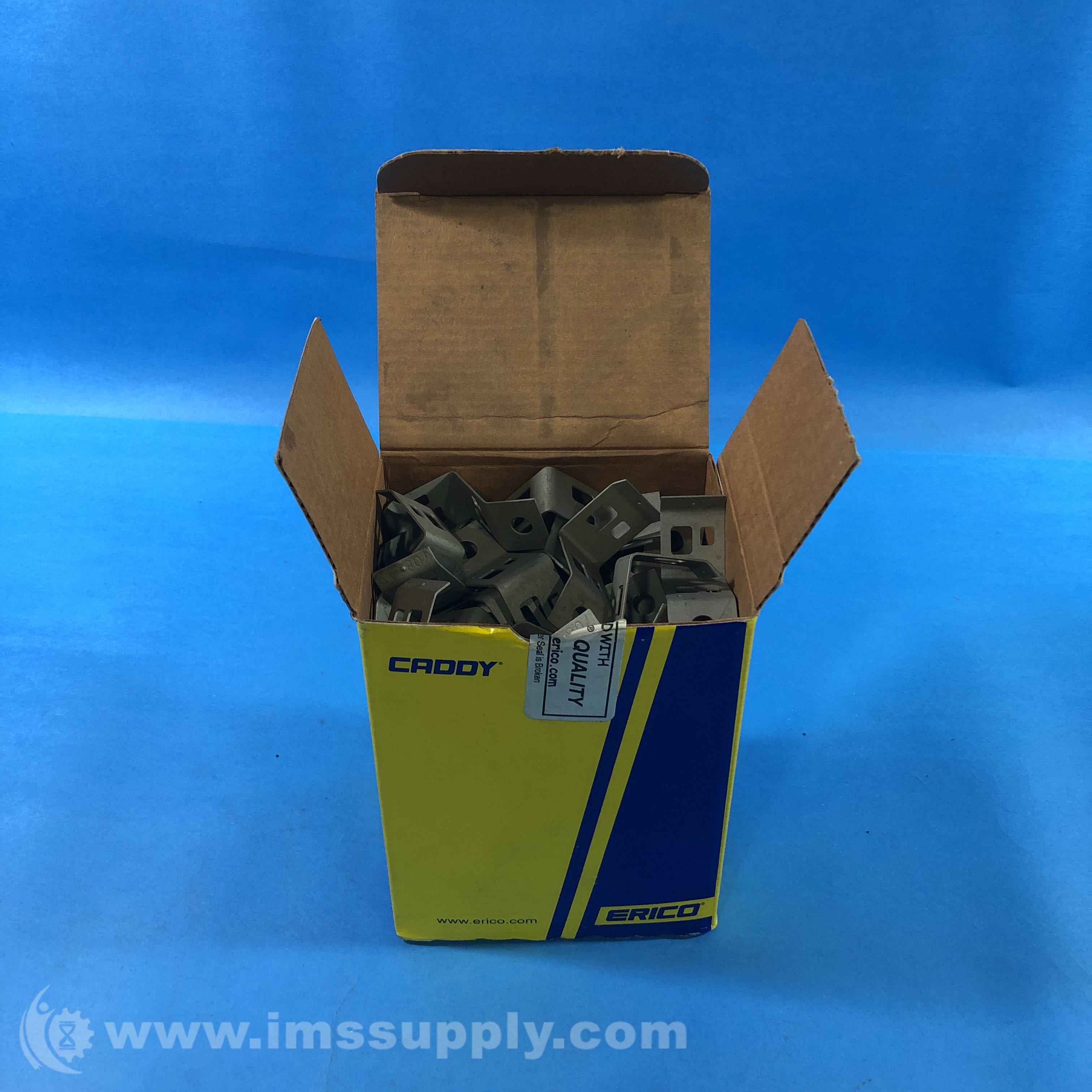 Erico 708 Box of 100 Spring Steel Push-Install Wire Hanger - IMS Supply