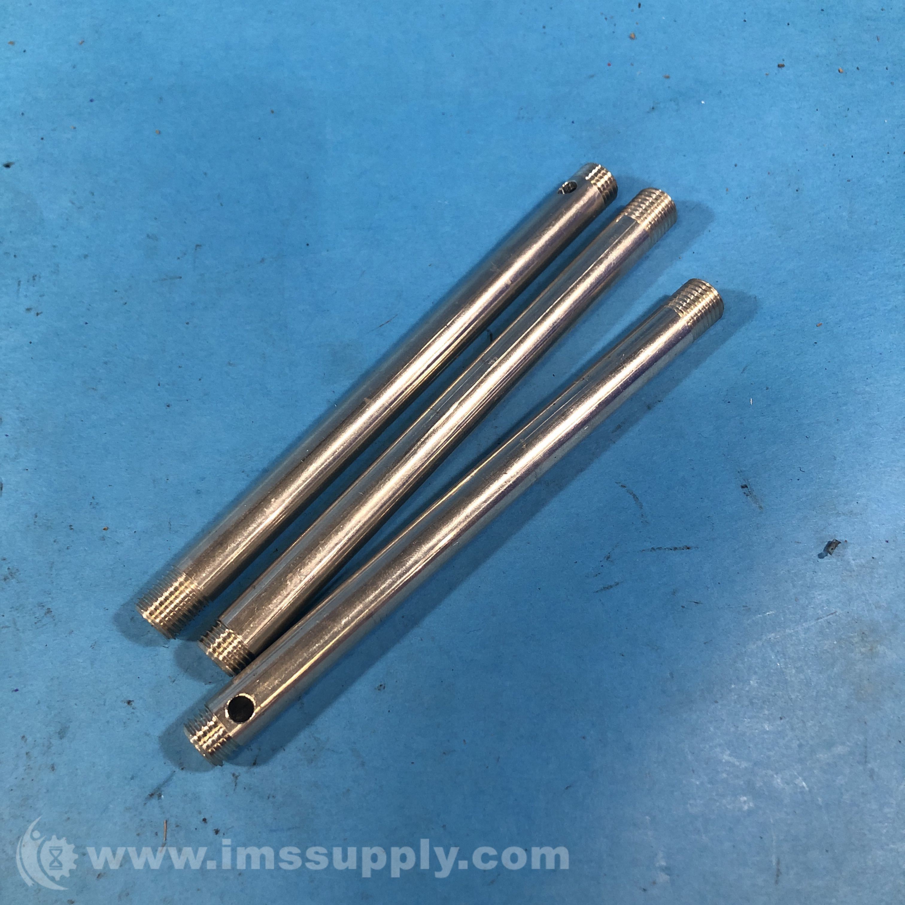 Lube Devices Set of 3 Partially Threaded Stainless Steel Rods - IMS Supply