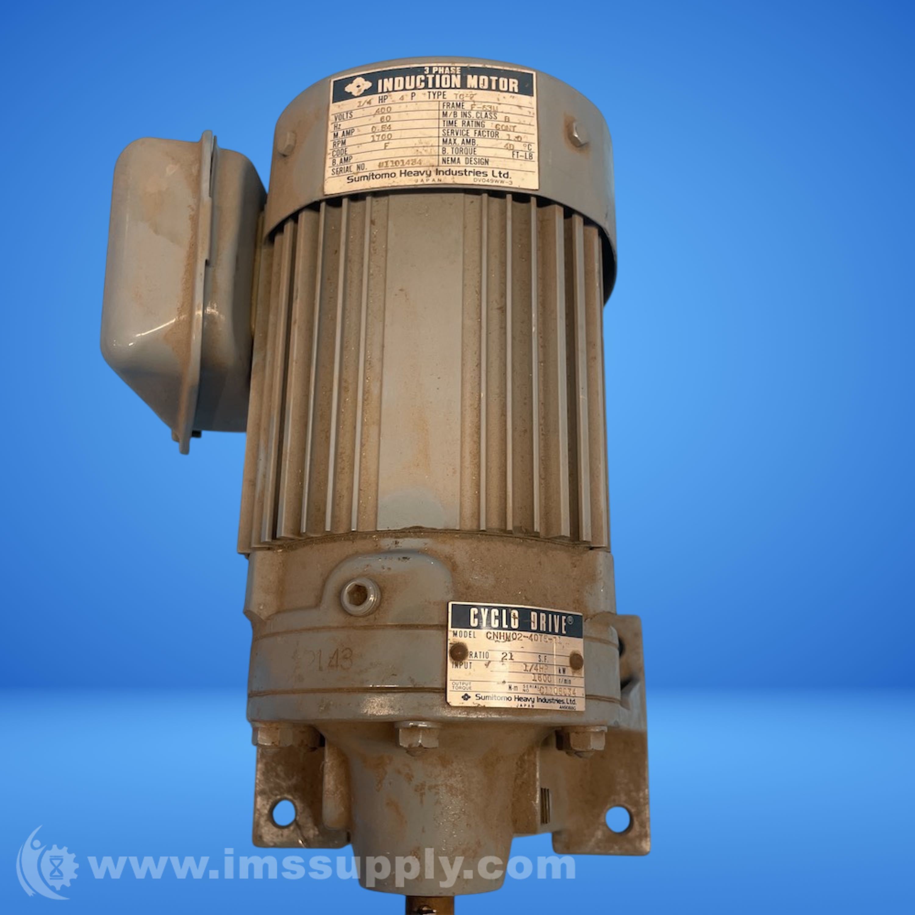 Sumitomo TC-F Induction Motor - IMS Supply