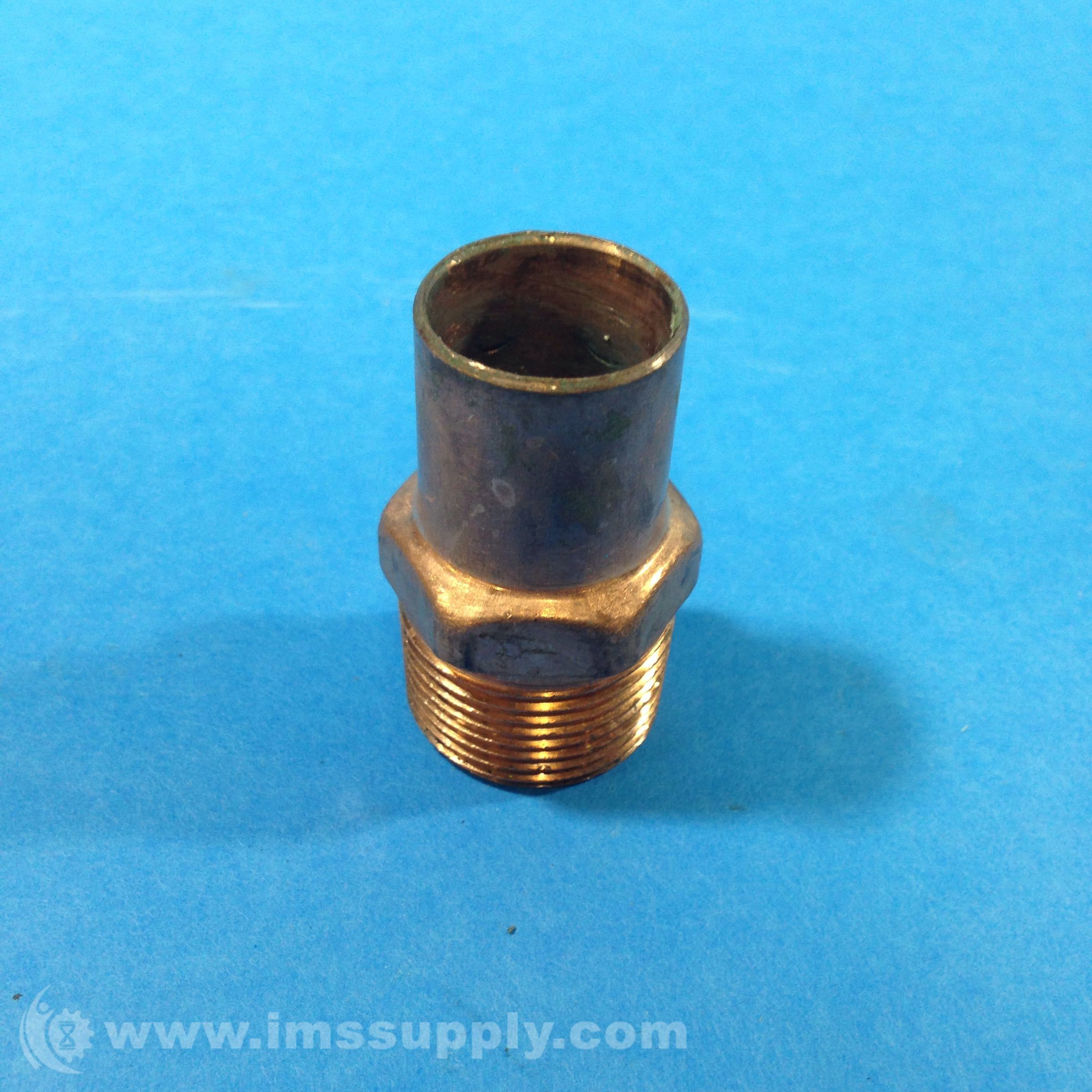 McMasterCarr Straight Hose Fitting 1 x 3/4 IMS Supply