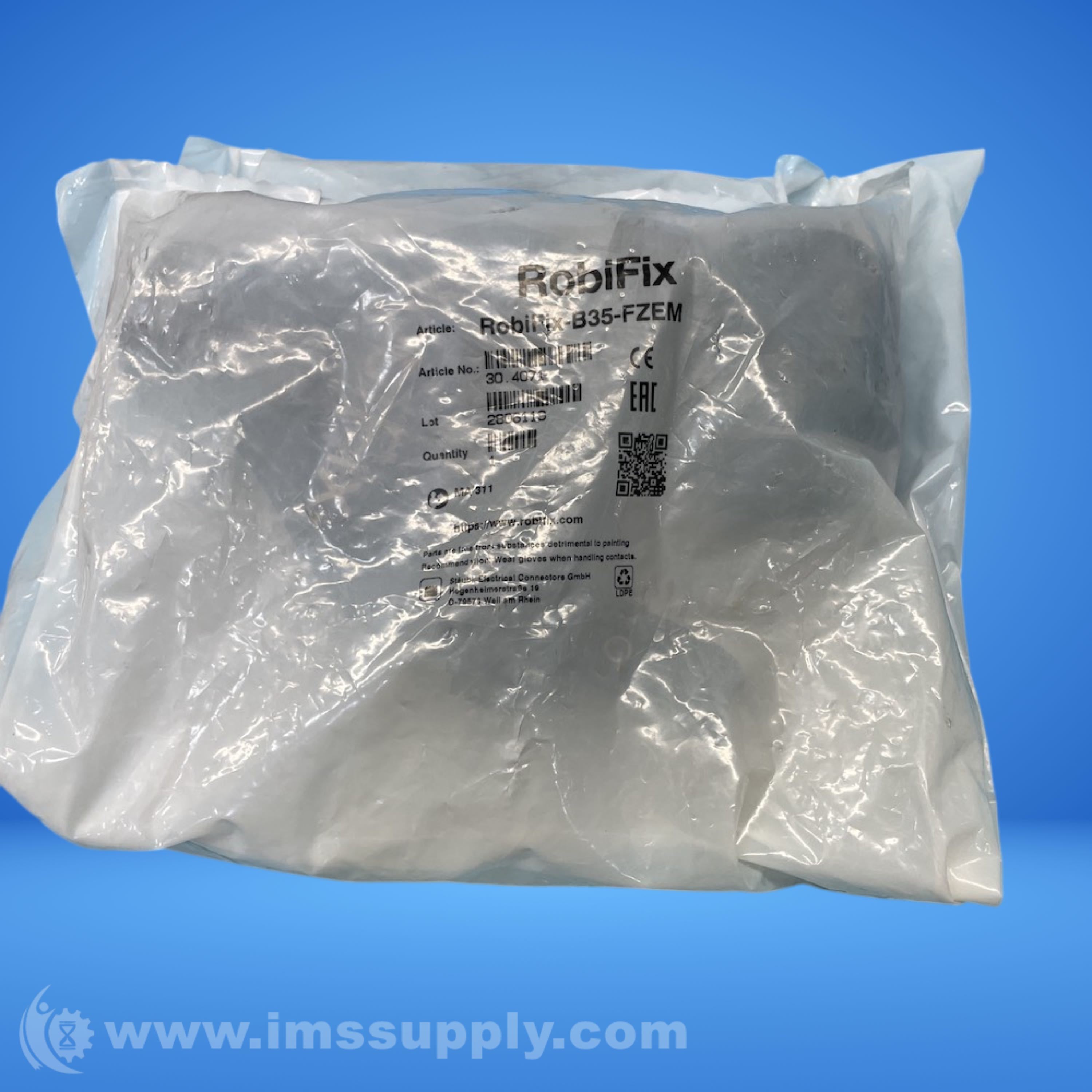RobiFix ROBIFIX-B35-FZEM Female Connector - IMS Supply