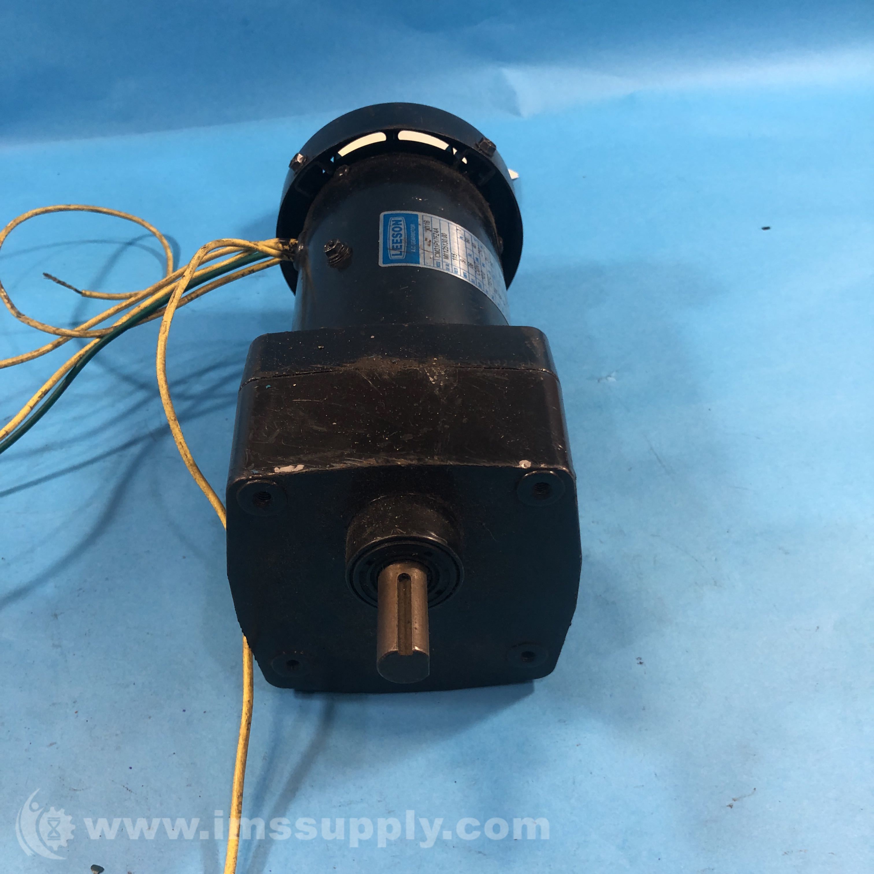 LEESON CM31P17FZ4A Parallel Gear Motor 301 Ratio IMS Supply