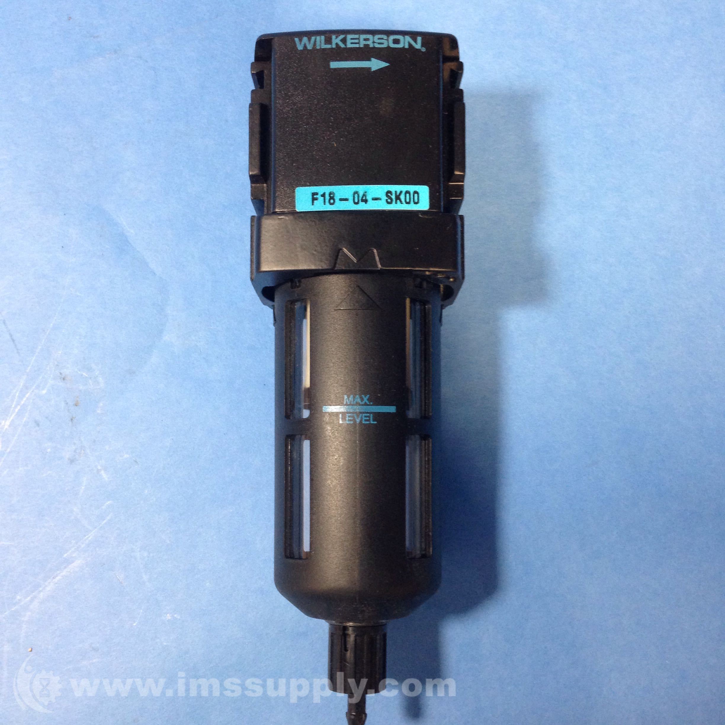 Wilkerson Filters F1804SK00 Filter Pneumatic 1/2IN 150PSI IMS Supply