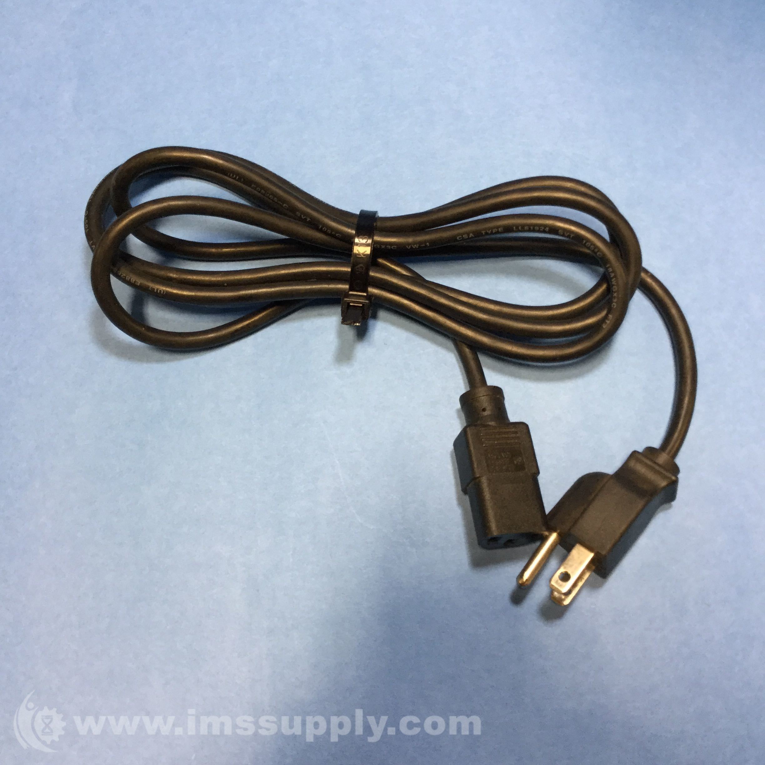 Well Shin Technology E88265 C Power Cord 6ft 18awgx3c Svt Ims Supply