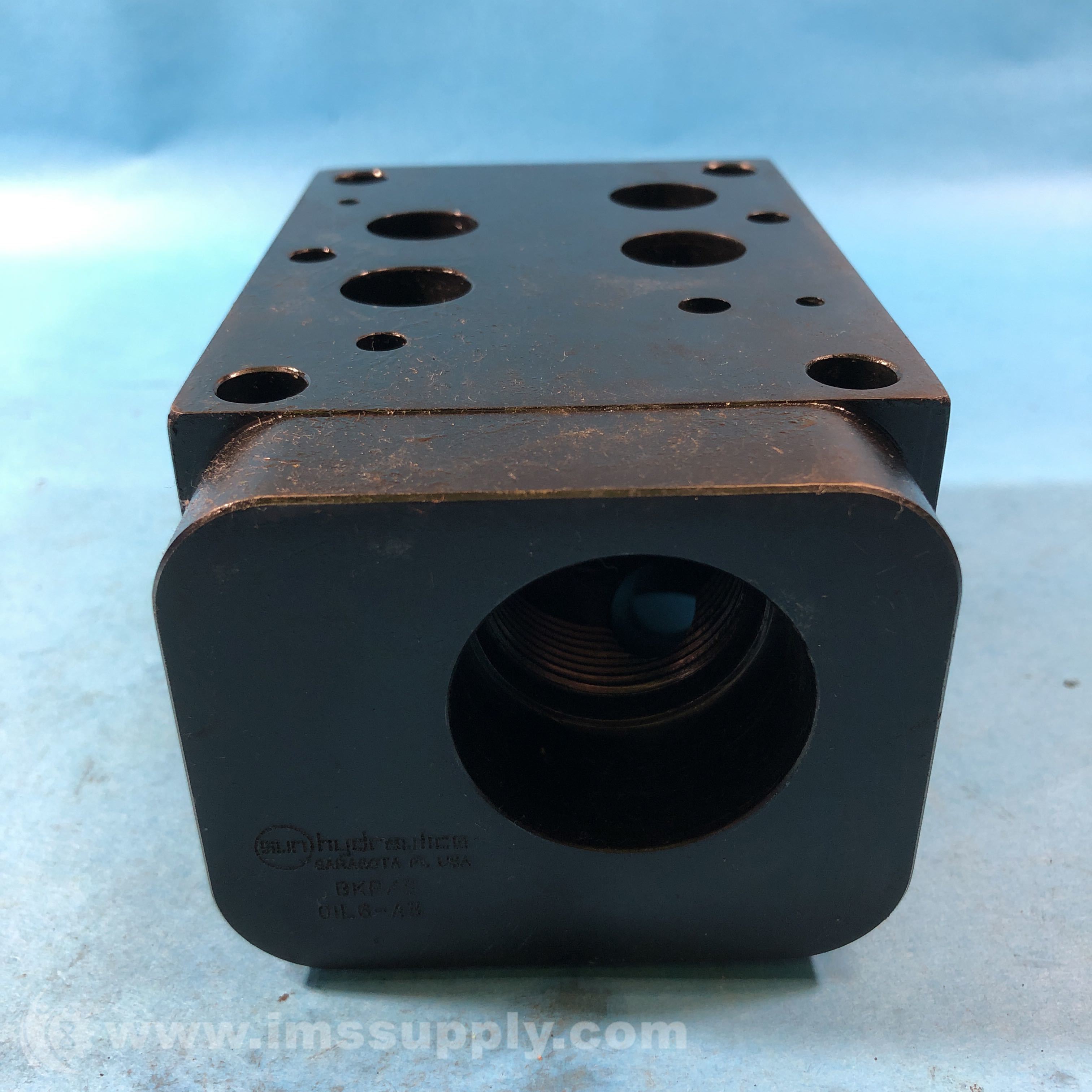 Sun Hydraulics BKP/S OIL6A3 Sandwich Manifold Flow Control Block IMS