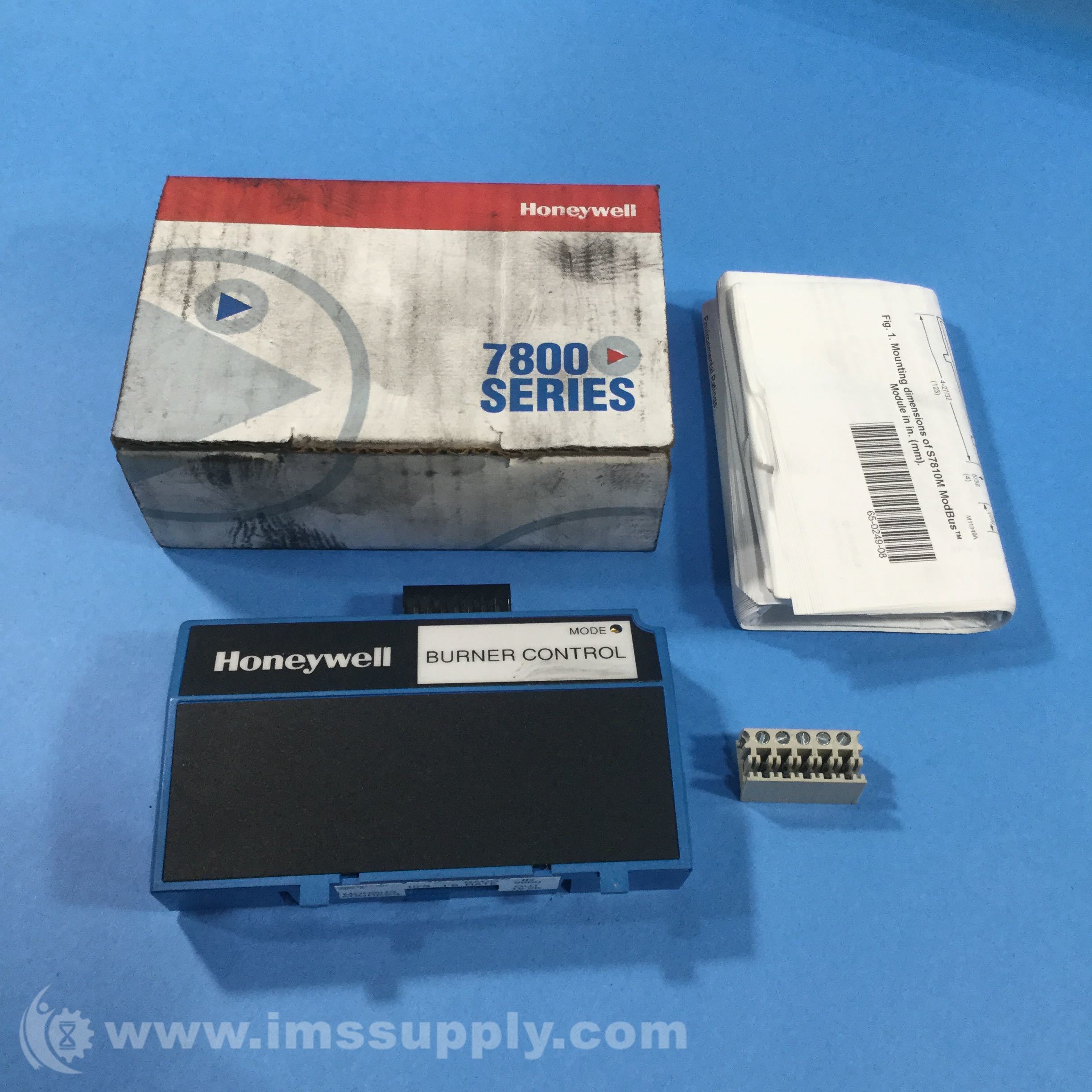 Honeywell S7810M1003 Burner Control Module 7800-Series - IMS Supply