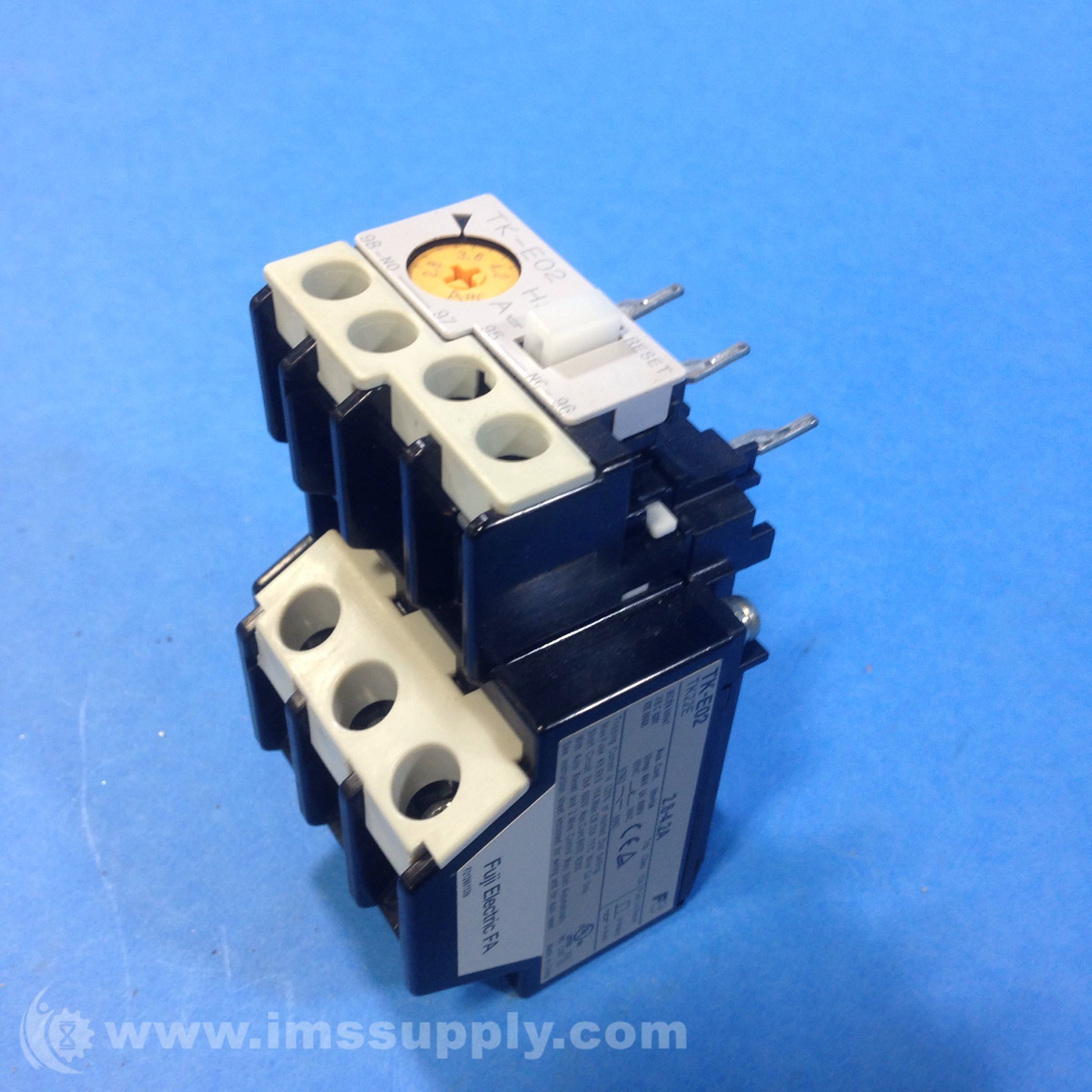 Fuji Electric TKE02 Thermal Overload Relay IMS Supply