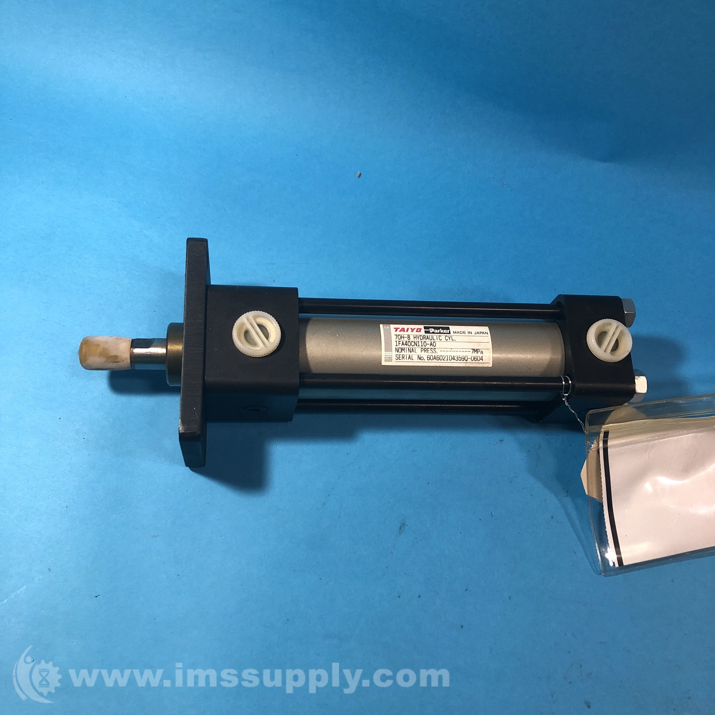 70H-8R1TA40AB300-ACAN2 TAIYO TAIYO ユアツシリンダ 70H-8R1TA40AB300-ACAN2 HBR1TA040 TAIYO HYDRAULIC CYLINDER 70H-6R RFY40C70B228-CDZ2 SR101 MORI SEIKI