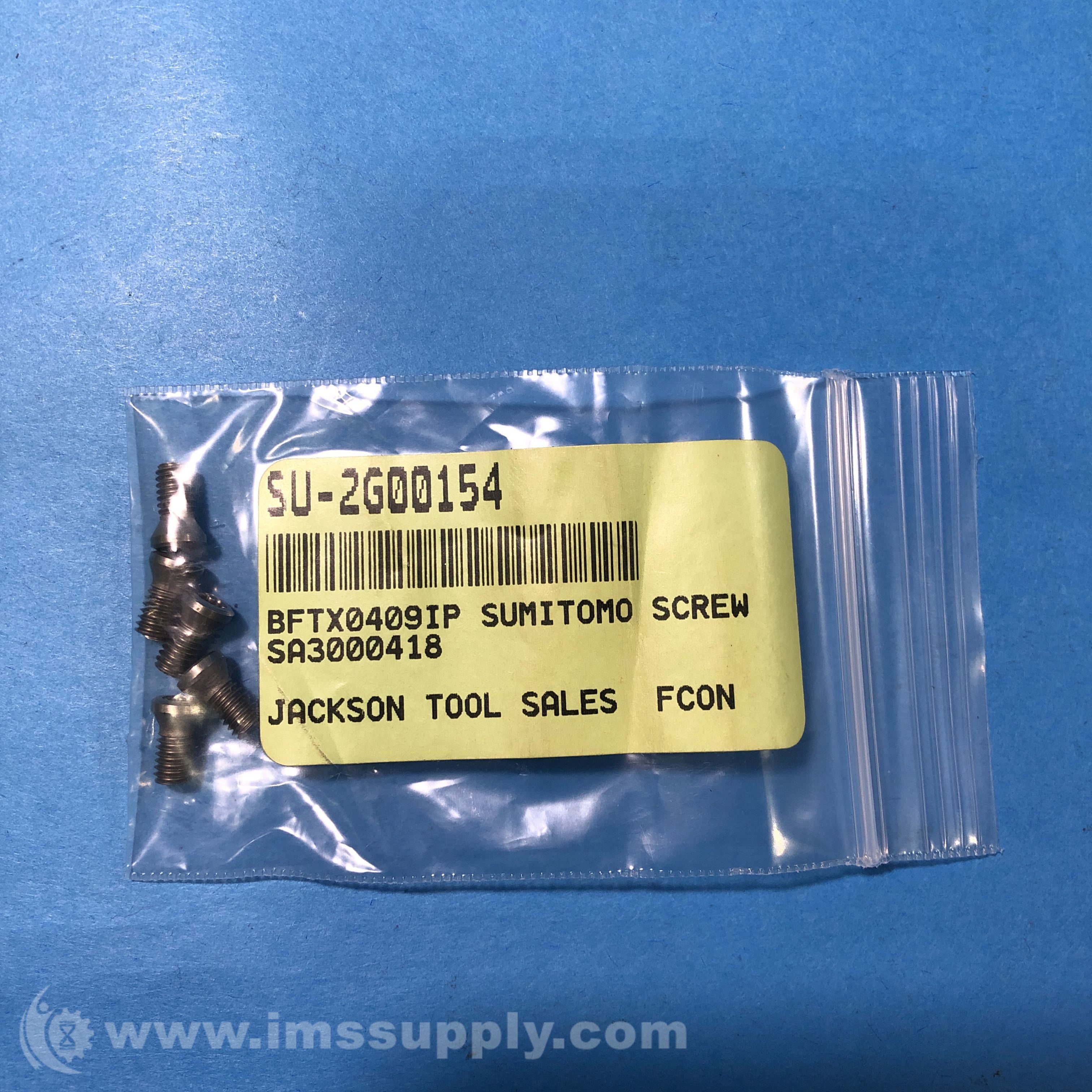 Sumitomo BFTX0409IP Bag of 5 Torx Socket Head Screw - IMS Supply