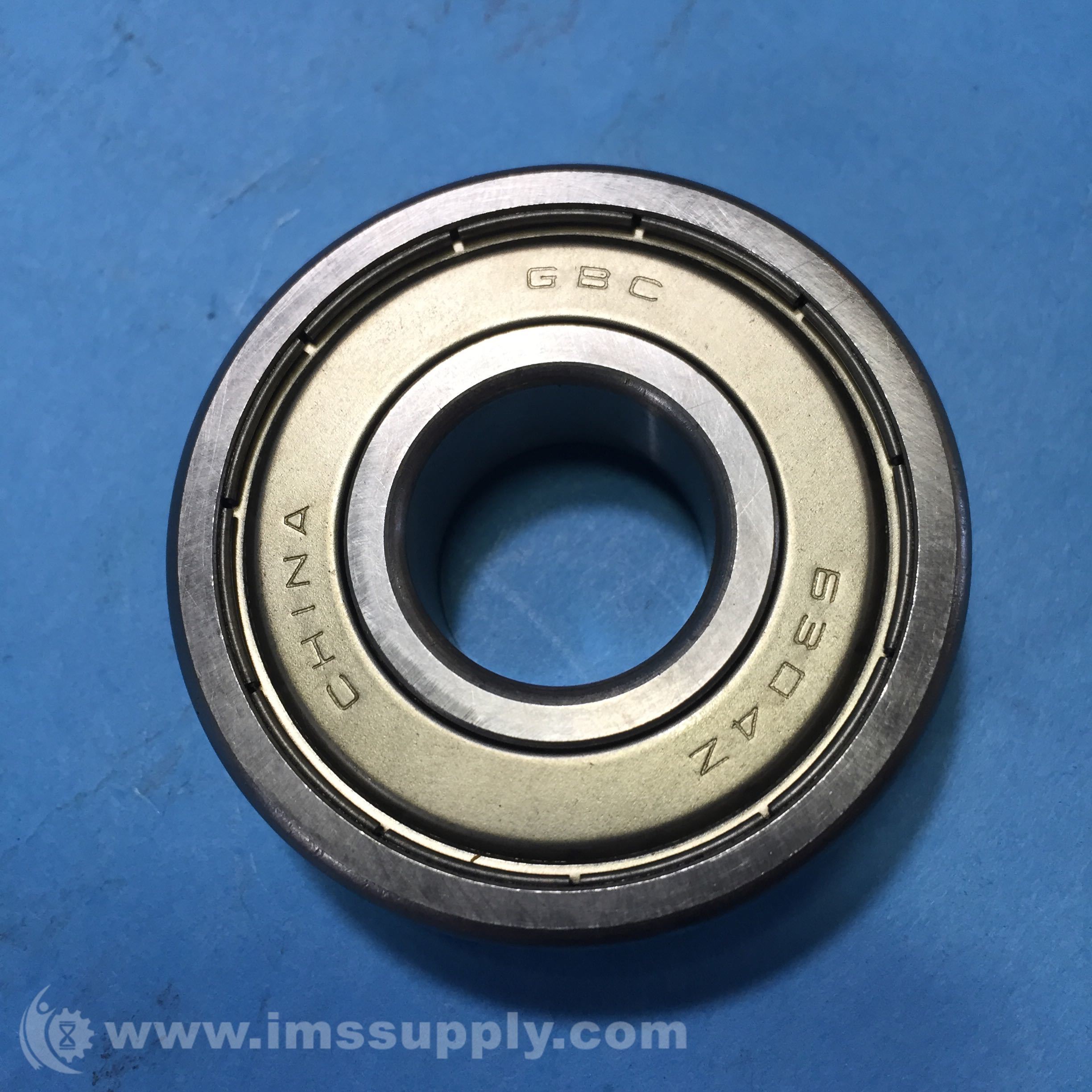 General Broach Company (GBC) 6304Z Single Row Radial Ball Bearing IMS