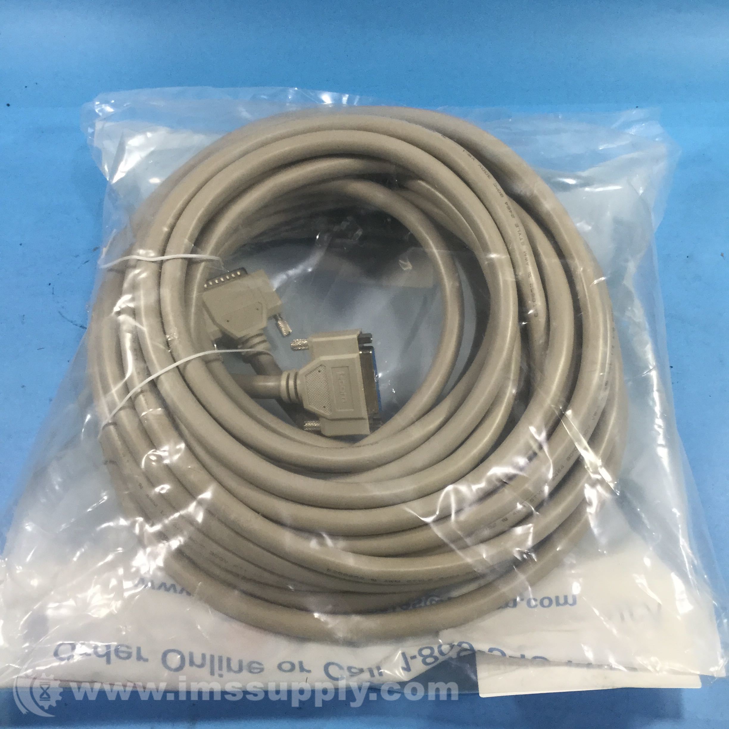 L-Com CHD44MF-50 Deluxe Molded D-Sub Cable, HD44 Male / Female - IMS Supply