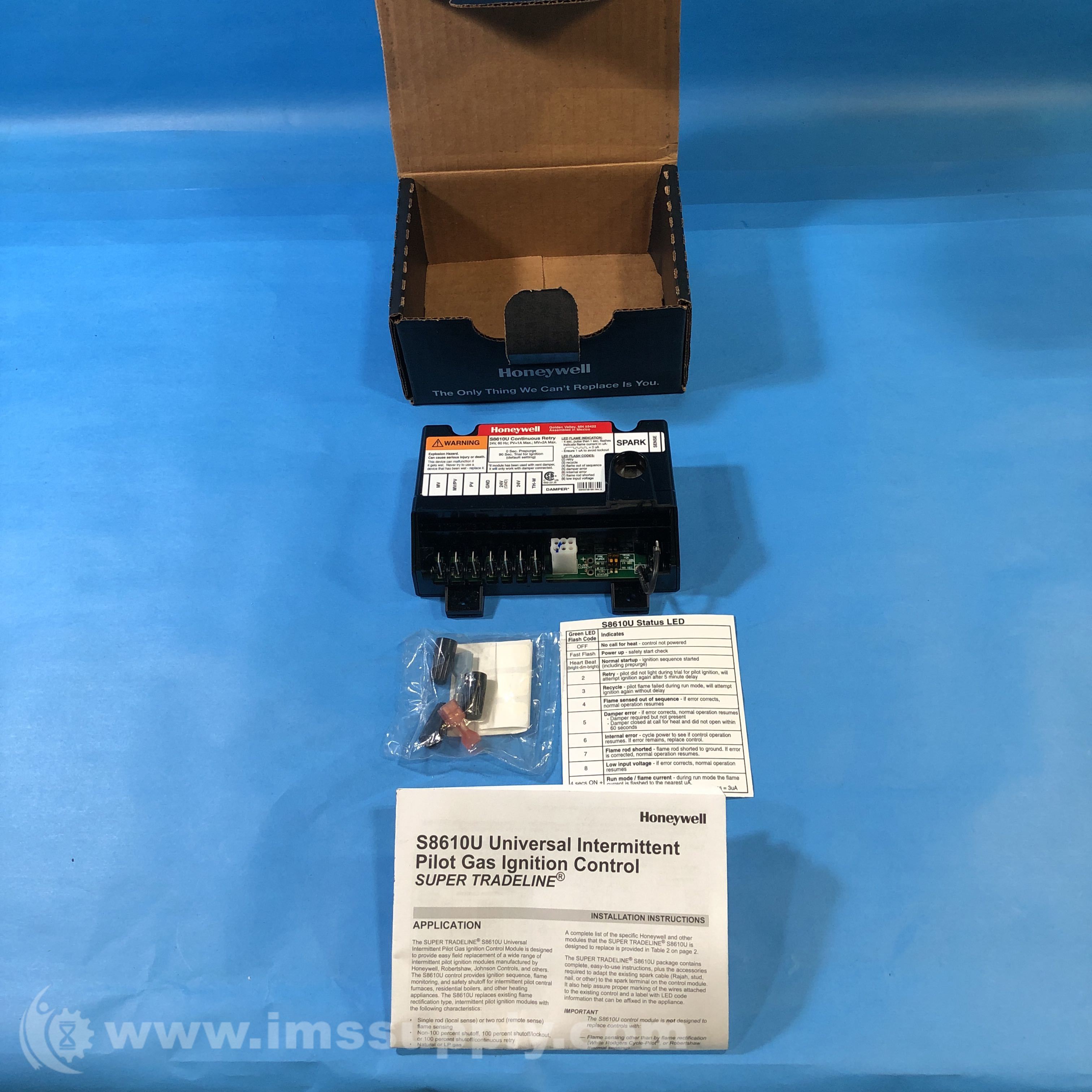 Honeywell S8610U3009 Intermittent Pilot Control - IMS Supply