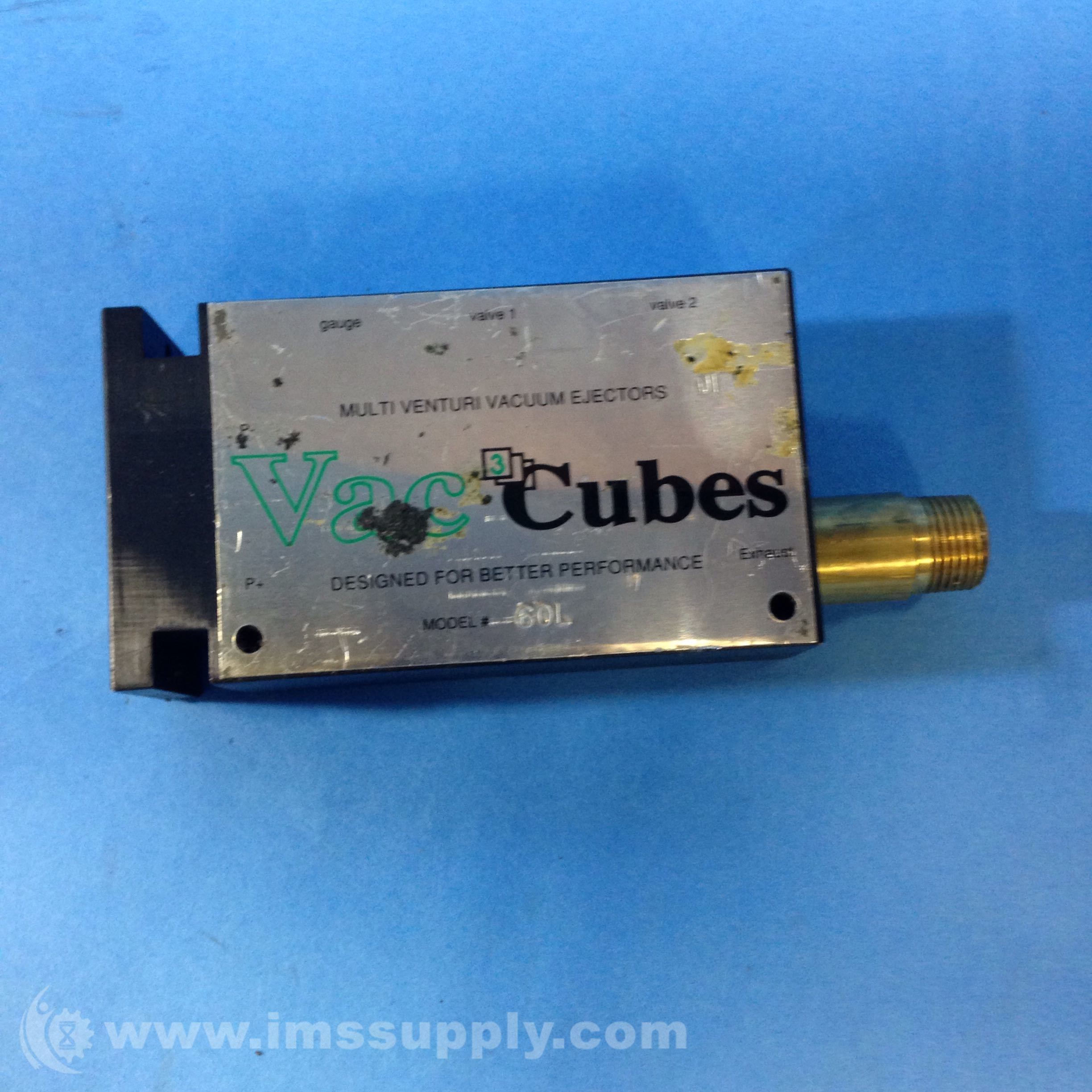 Vac Cubes 60L MultiVenturi Vacuum Pump IMS Supply