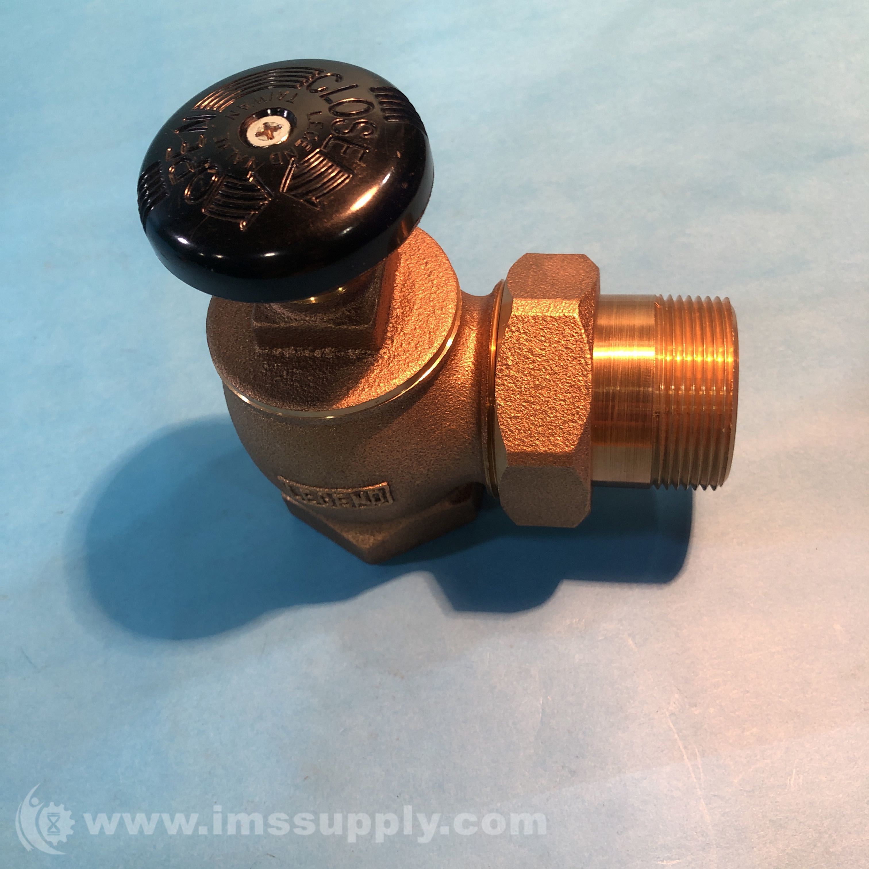 Legend Valve 110-123, 1 1/2 Handwheel Hot Water Radiator Valve - IMS Supply