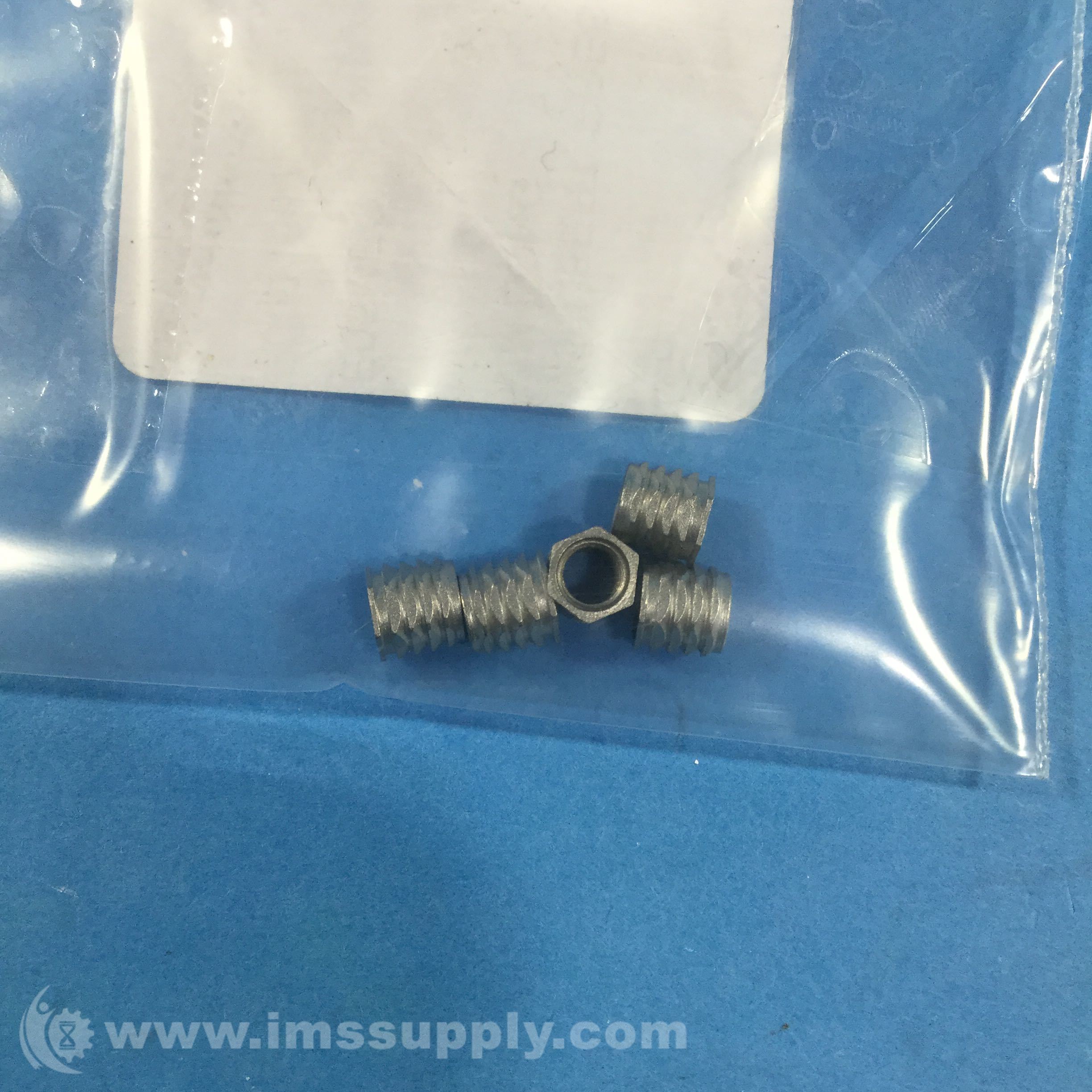 McMasterCarr 92398A125 M5 Inserts, Bag of 5, 6.7 mm Length IMS Supply