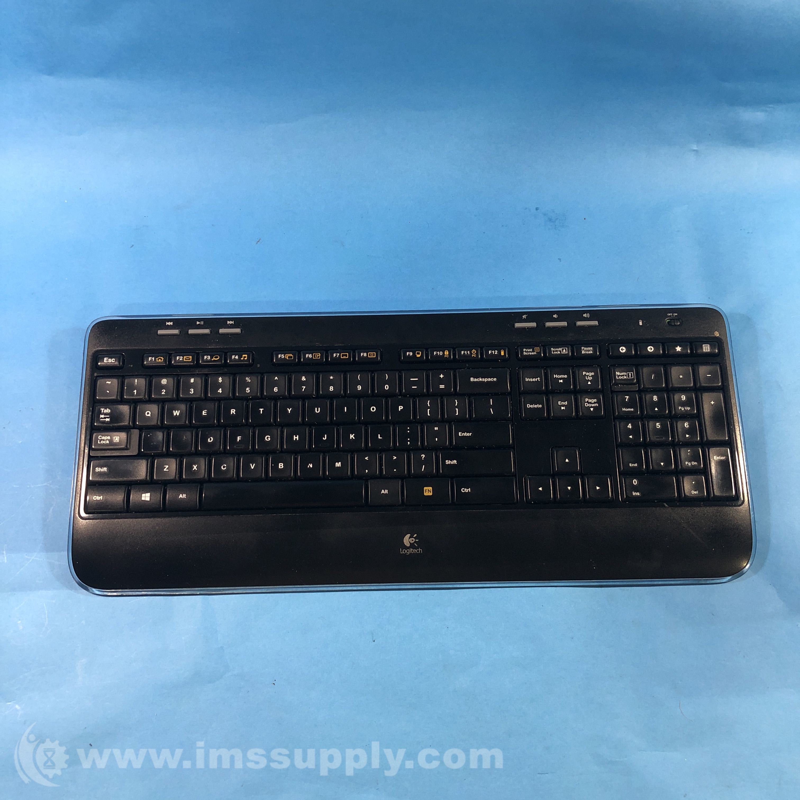 Logitech 820002864 K520 Black Wireless USB Keyboard IMS Supply