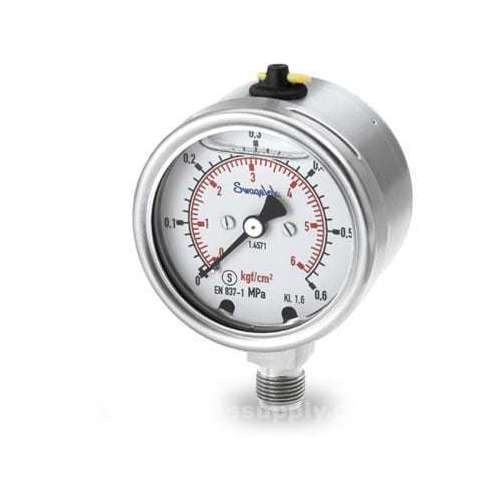 Swagelok PGI63SBG25LAVX Safety Industrial Pressure Gauge IMS Supply