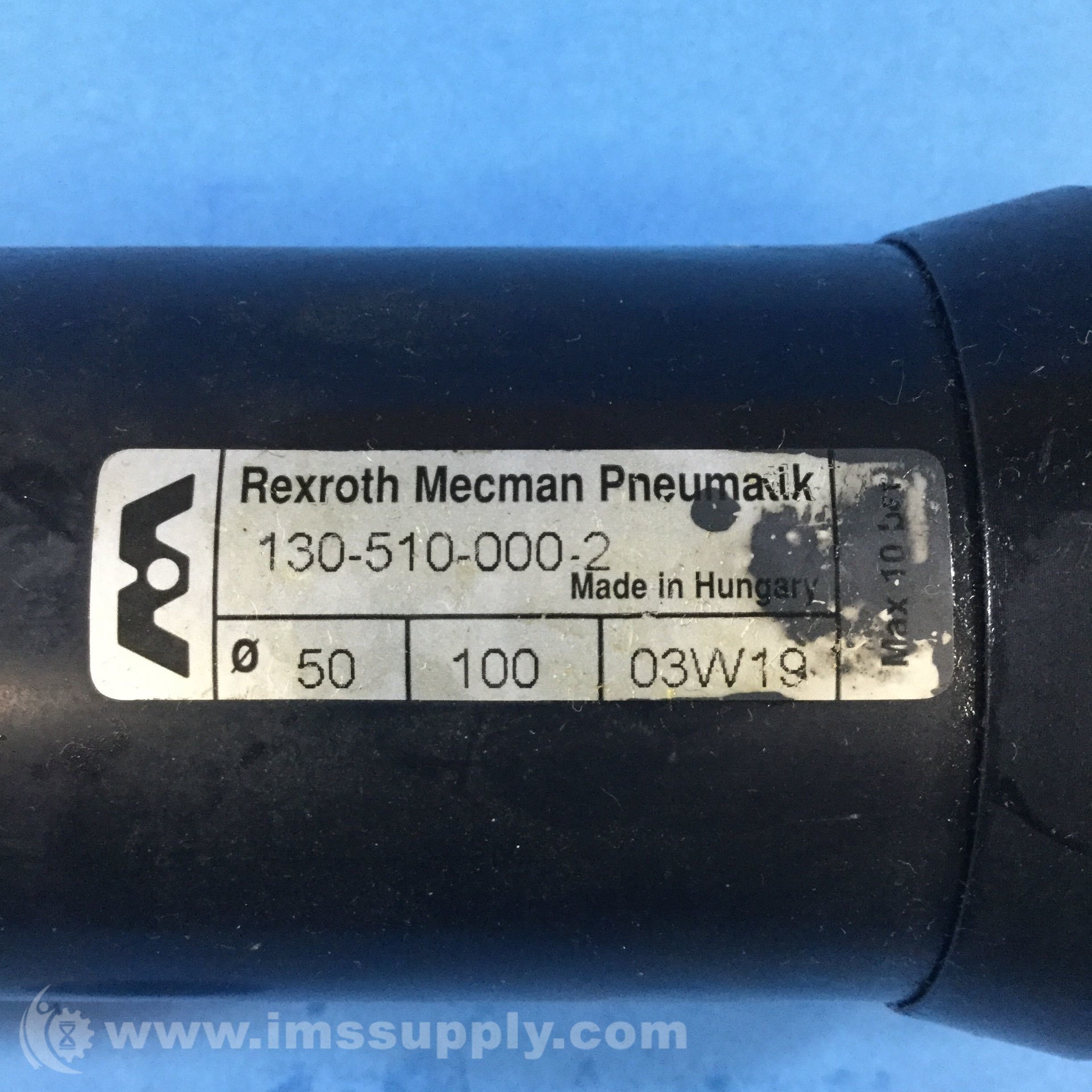 Rexroth 1305100002 Pneumatic Cylinder, Mill Type IMS Supply