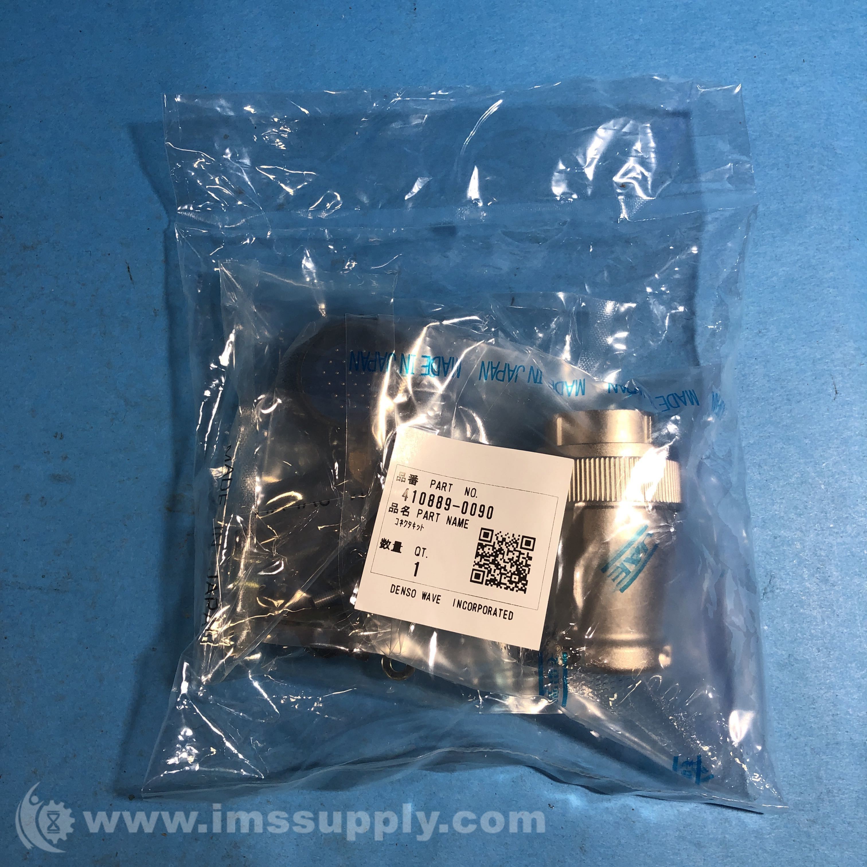 Denso Wave Inc. 410889-0090 Round Connector Plug Assembly