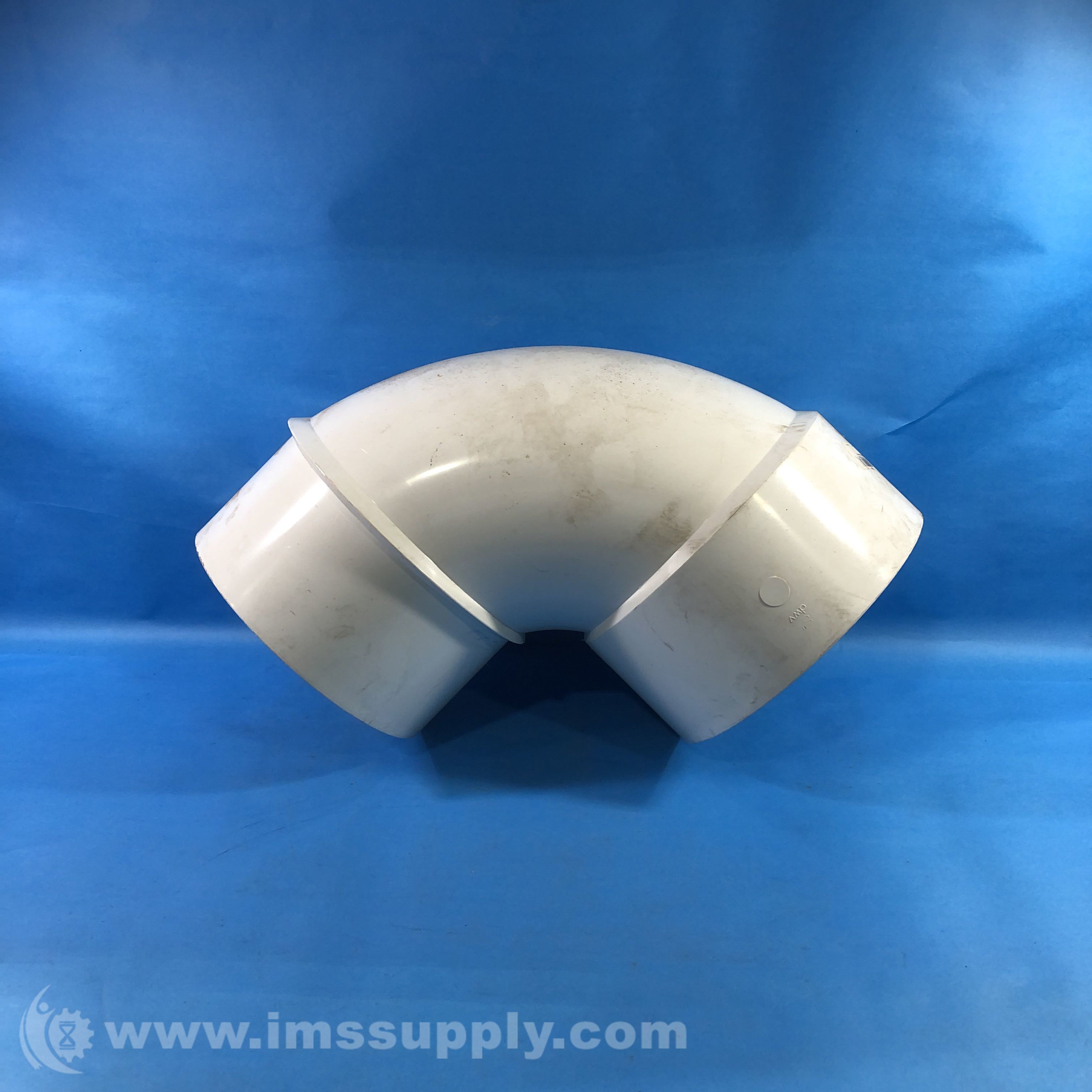 Plastic Trends, Inc D278 8 in Spigot Hub PVC DWV 90° Street Elbow IMS