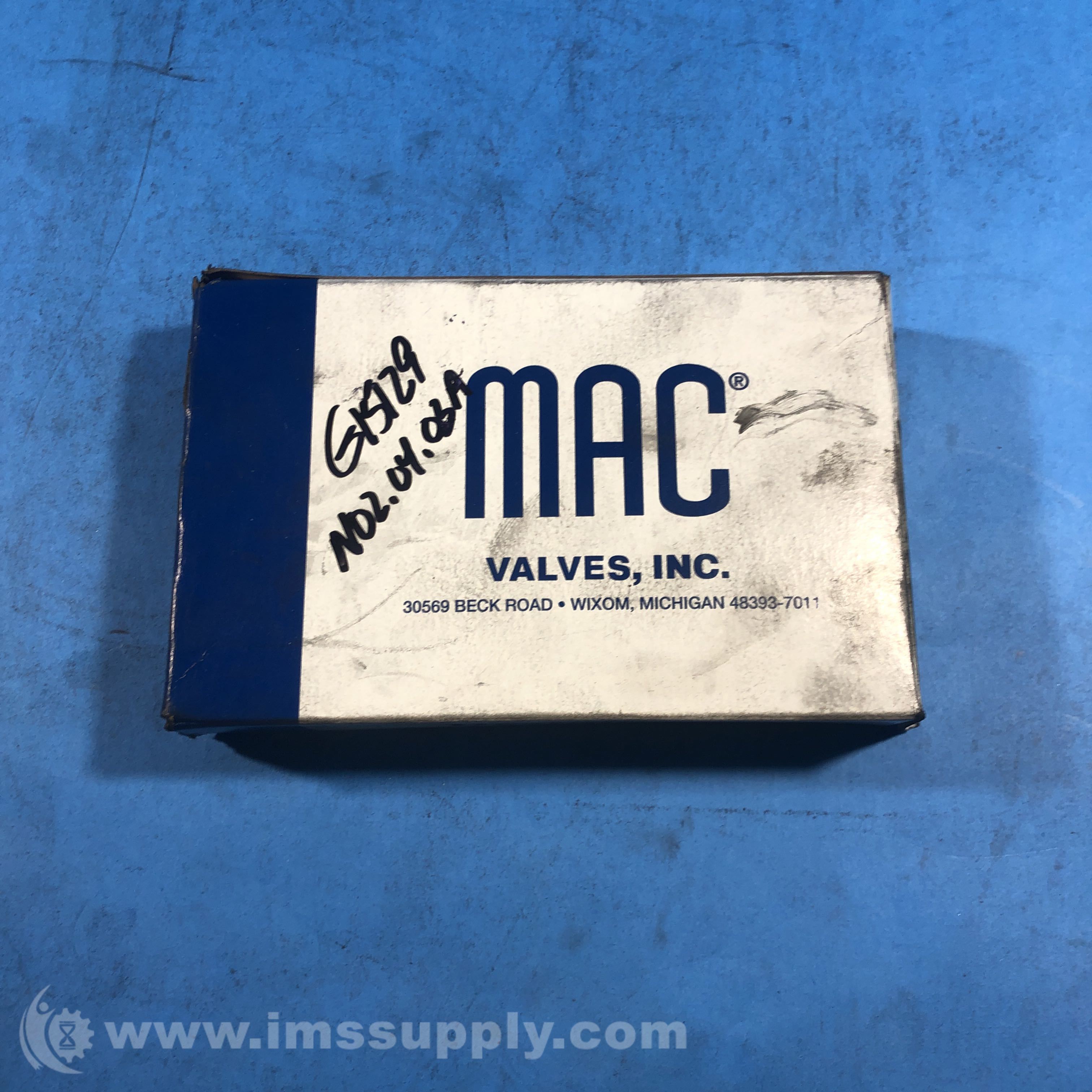 MAC VALVES 92B-FAB-000-DM-DDAP-1DM 2 Way Pneumatic Valve - IMS Supply