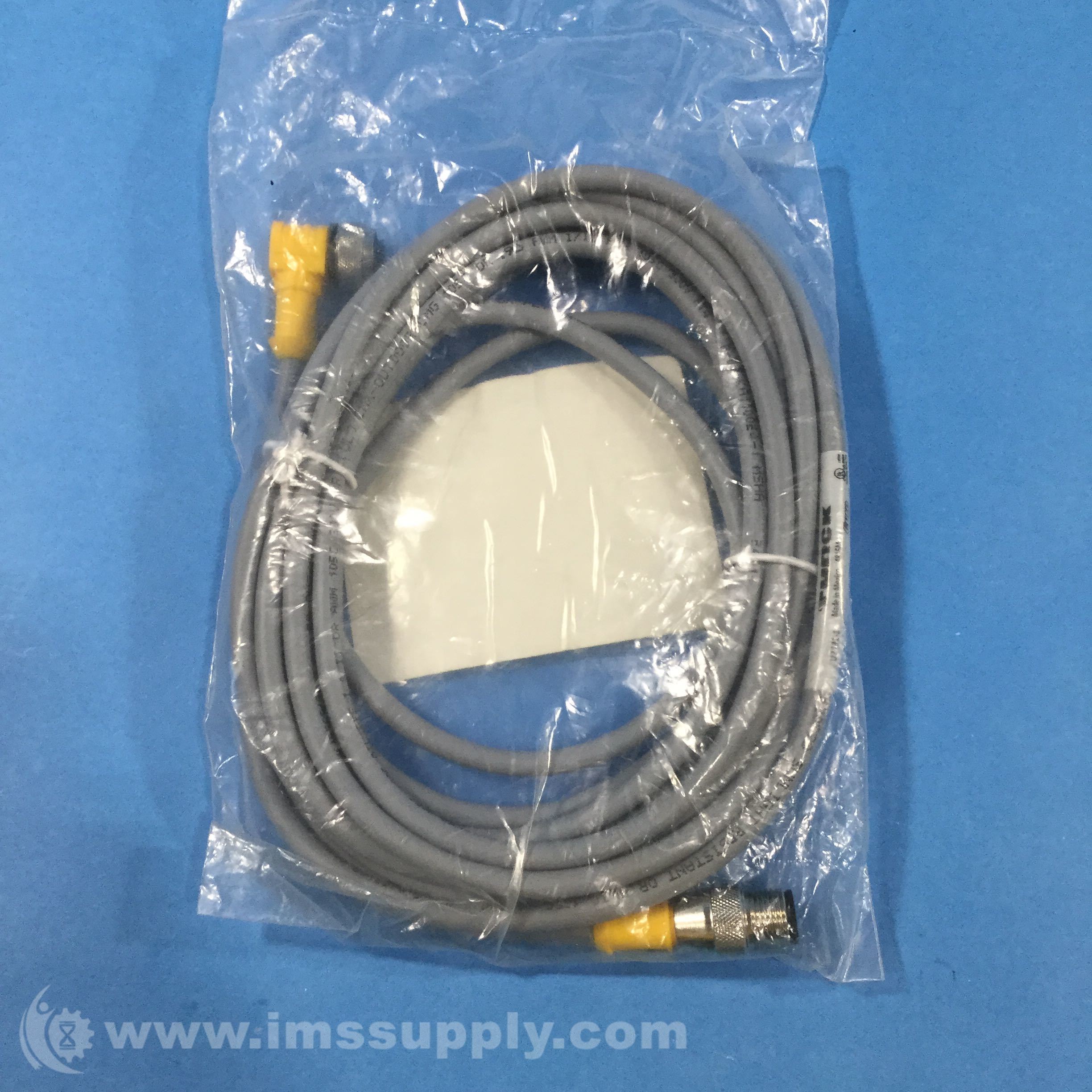 TURCK SEM 4.4T-20 Cable Câble 90 Degré 4 Wire Pin Femelle M12 câbles volants 20 m 