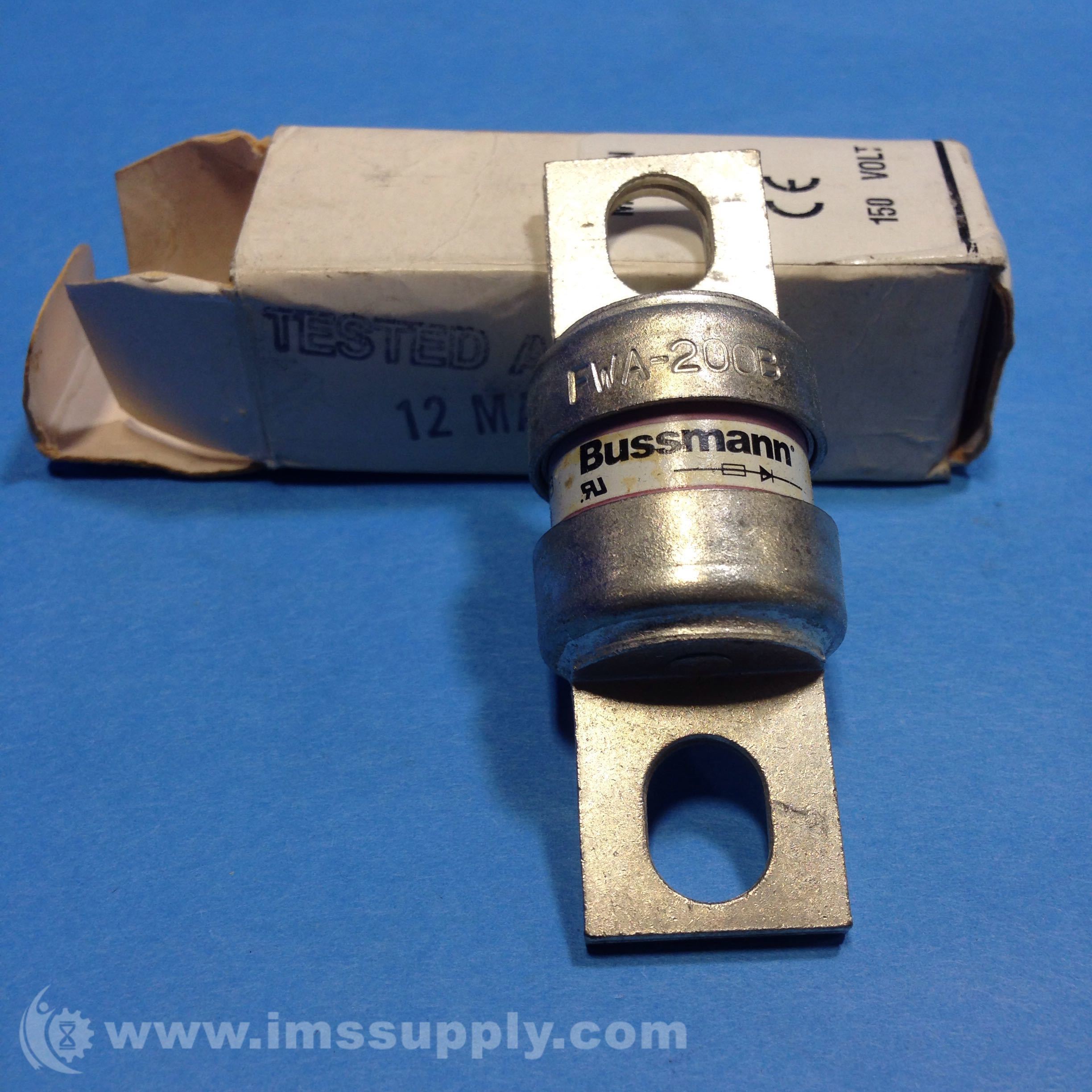 Bussmann FWA-200A Semiconductor Fuse - IMS Supply