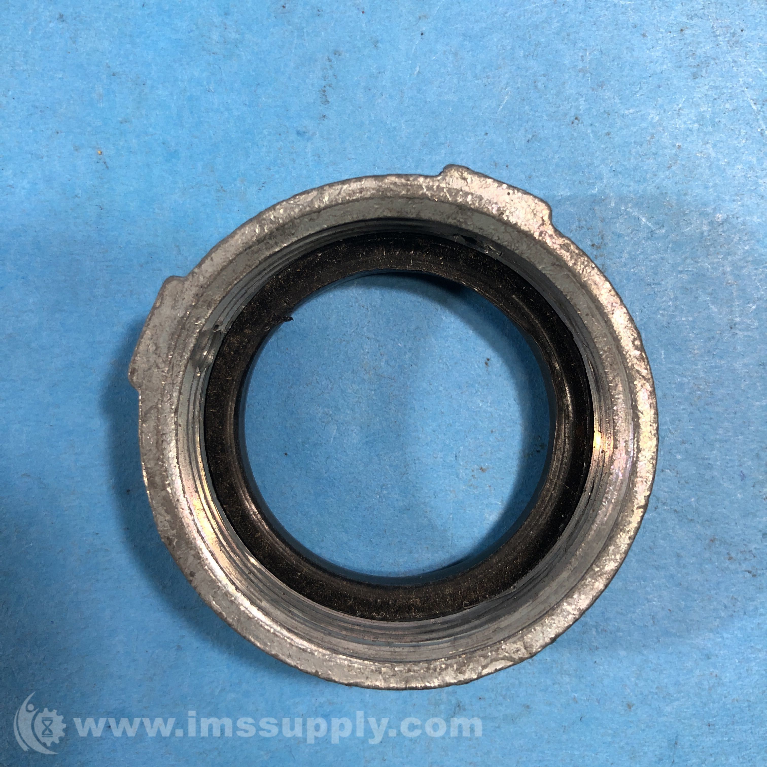 Bridgeport Size 1-1/2 inch Insulated Threaded Bushing - IMS Supply