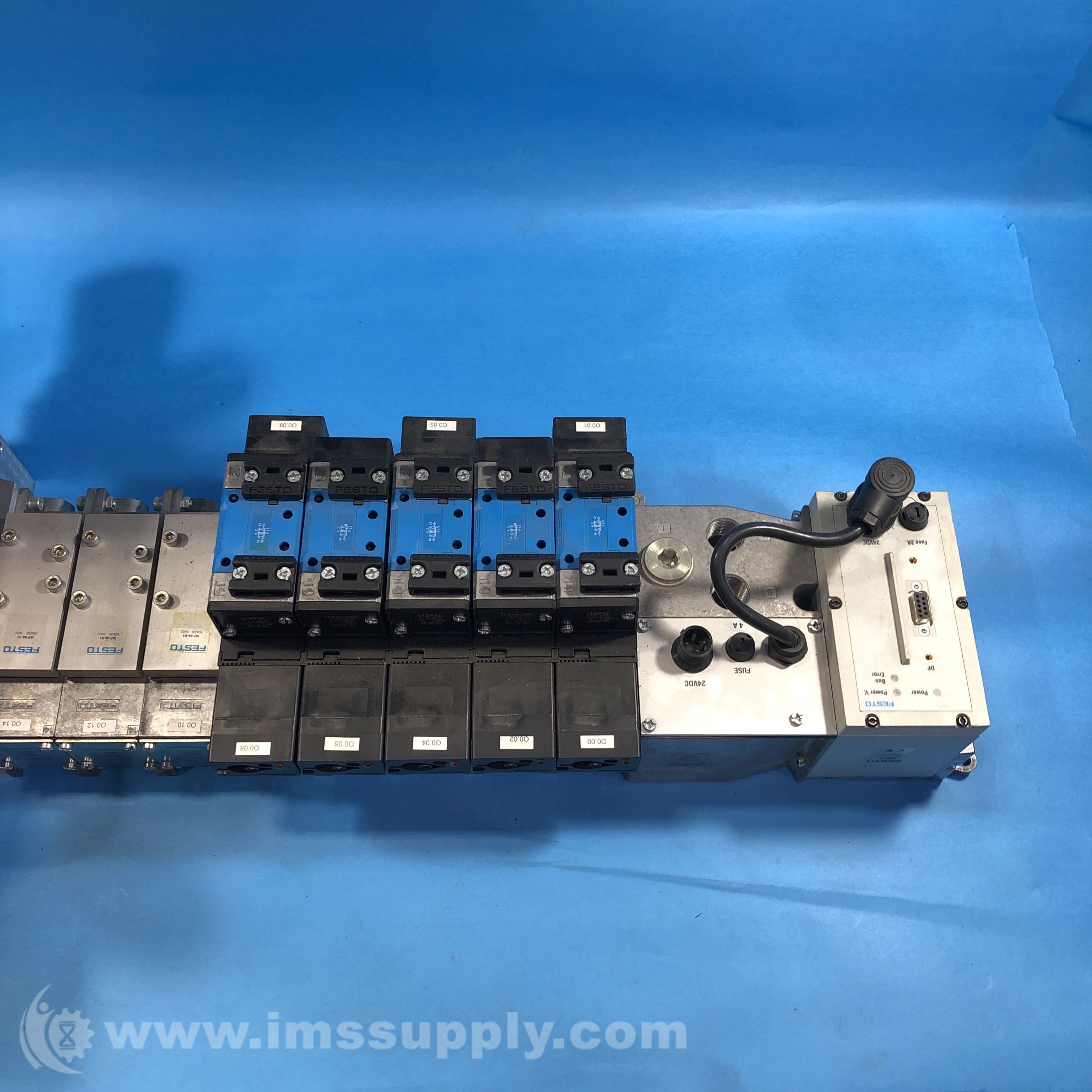 Festo IFB13-03 Profibus Peripheral Node Control Block - IMS Supply
